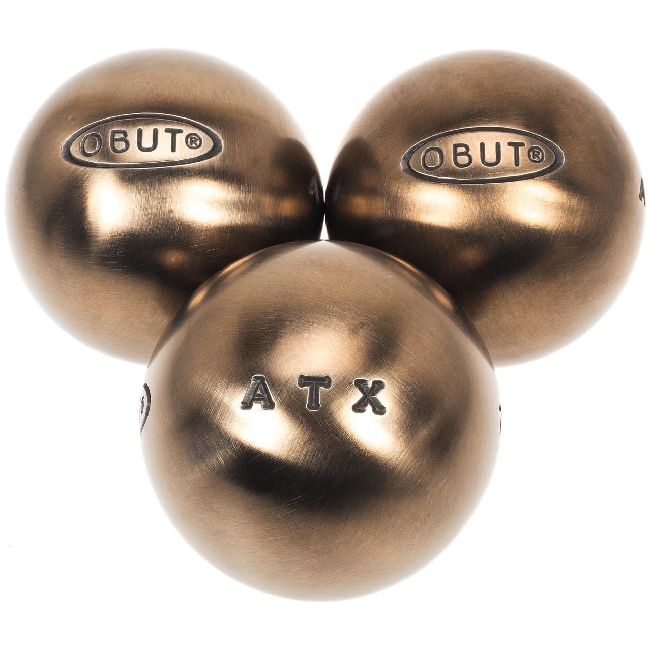 Obut ATX Customisable Competition Pétanque Balls, 75mm