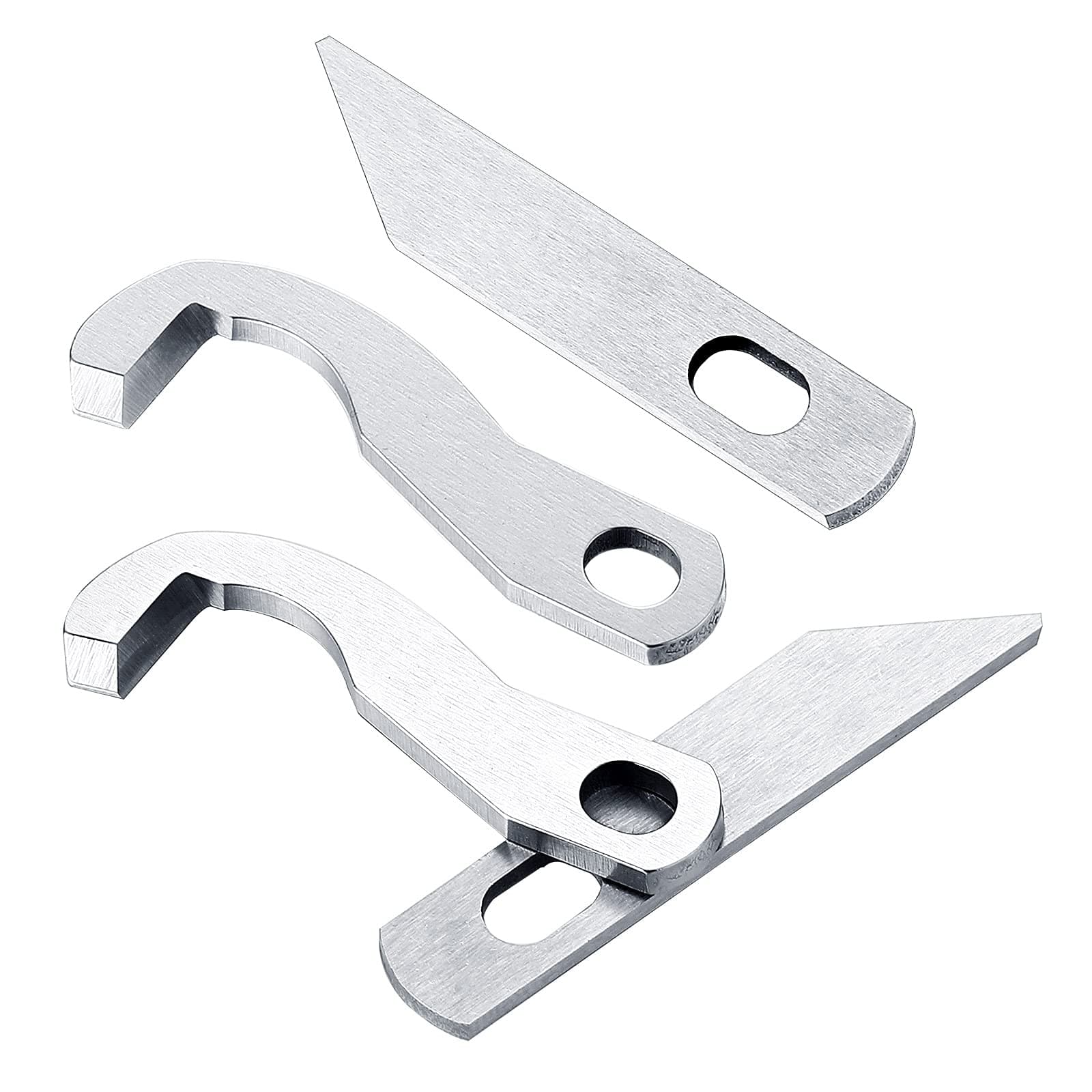 4 Pieces Serger Blades Serger Overlock Sewing Machine Blades Household Overlocker Knife Set Compatible with Brother 925d 929d 935d 1034d Upper and Lower Knife X77683001 Xb0563001