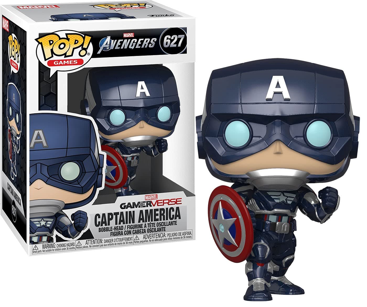 Funko Pop! Marvel: Avengers - Captain America, Action Figure - 47757