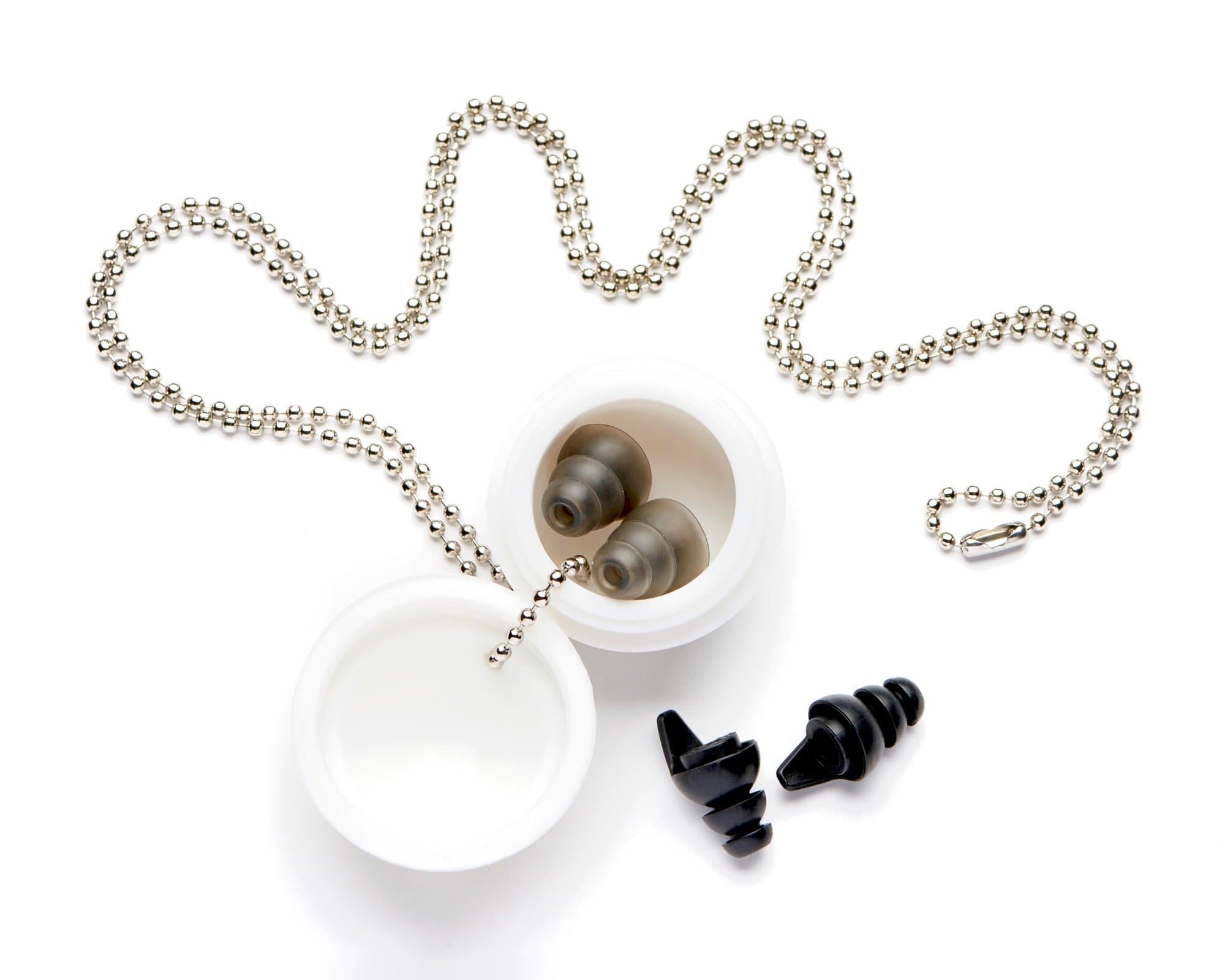 HearDrops High Fidelity Sound Filters/Ear Plugs (Purity White Orb)