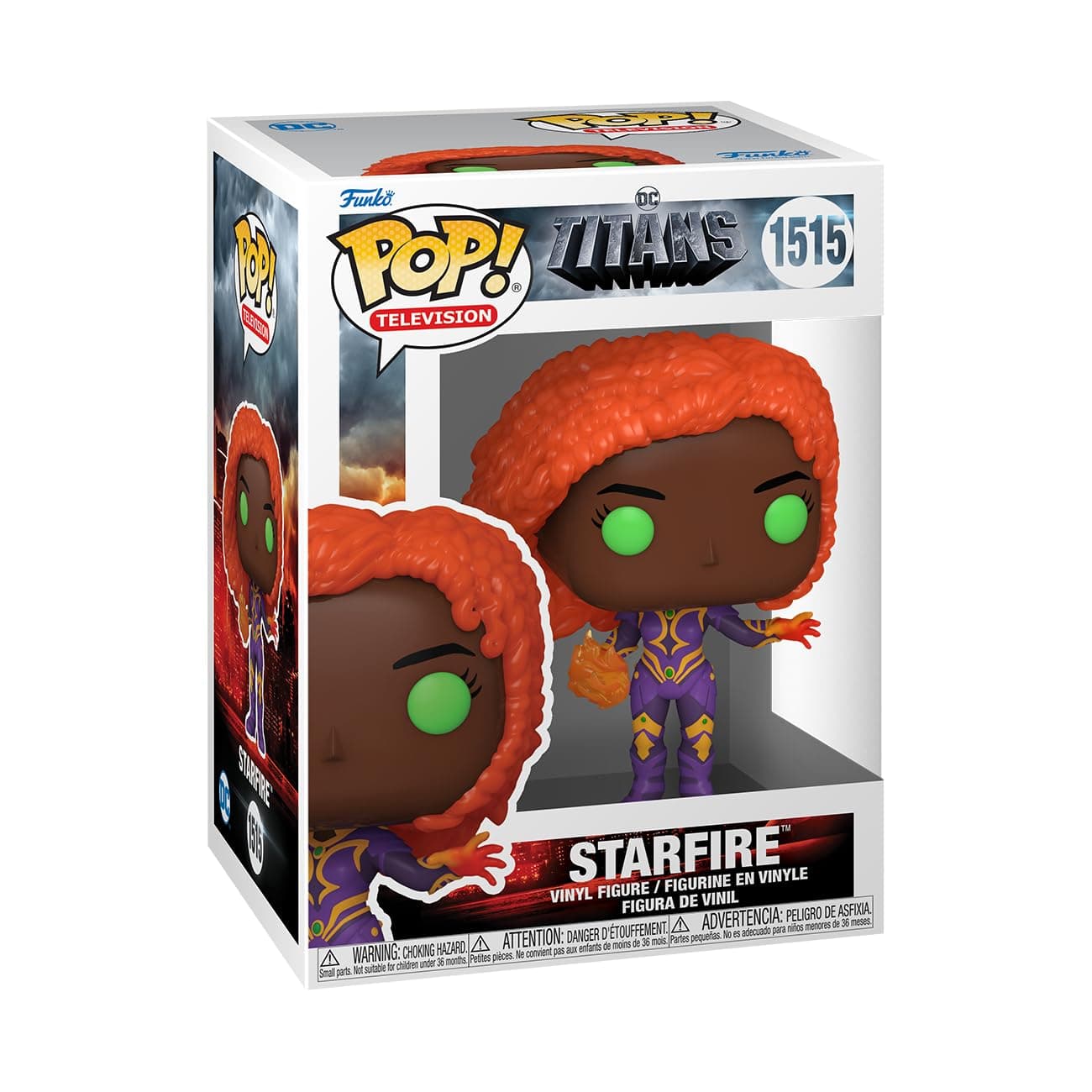 Funko POP! TV: Titans - Starfire - DC Titans - Collectable Vinyl Figure - Gift Idea - Official Merchandise - for Kids & Adults - TV Fans - Model Figure for Collectors and Display