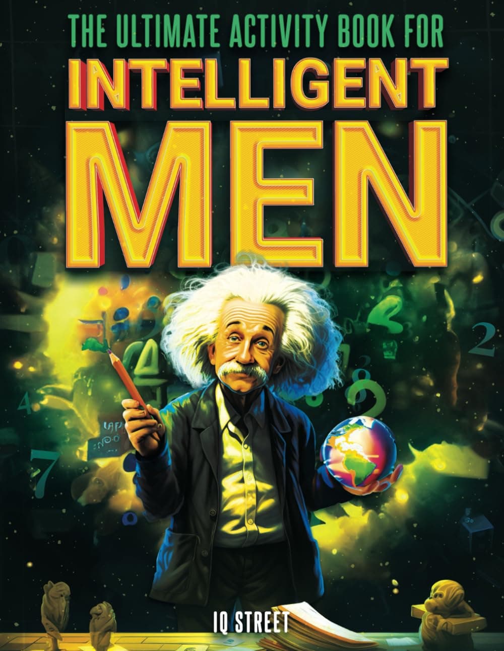 The Ultimate Activity Book for Intelligent Men: Tricky Brain Teasers, Mind Games and Logic Puzzle Book for Adults (Perfect Gift for Men) Paperback – 29 October 2023