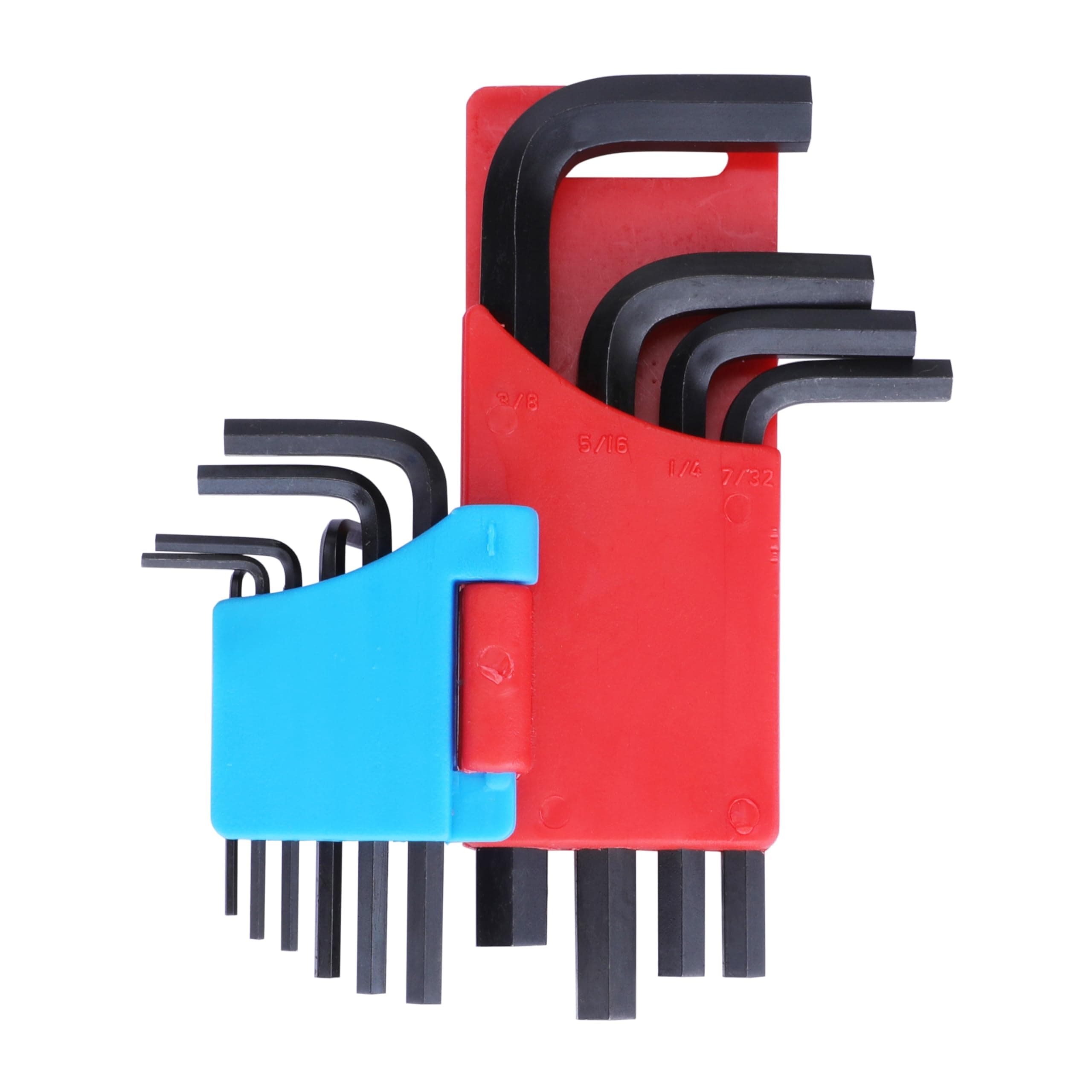 KHI-10V Steel Allen Key Set (Black Finish, Hanger Packing, Pack of 10)