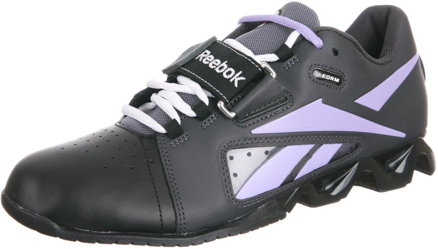 Reebok Womens Lifting Shoes Size 9 M V48459 Crossfit Lifter Black Leather