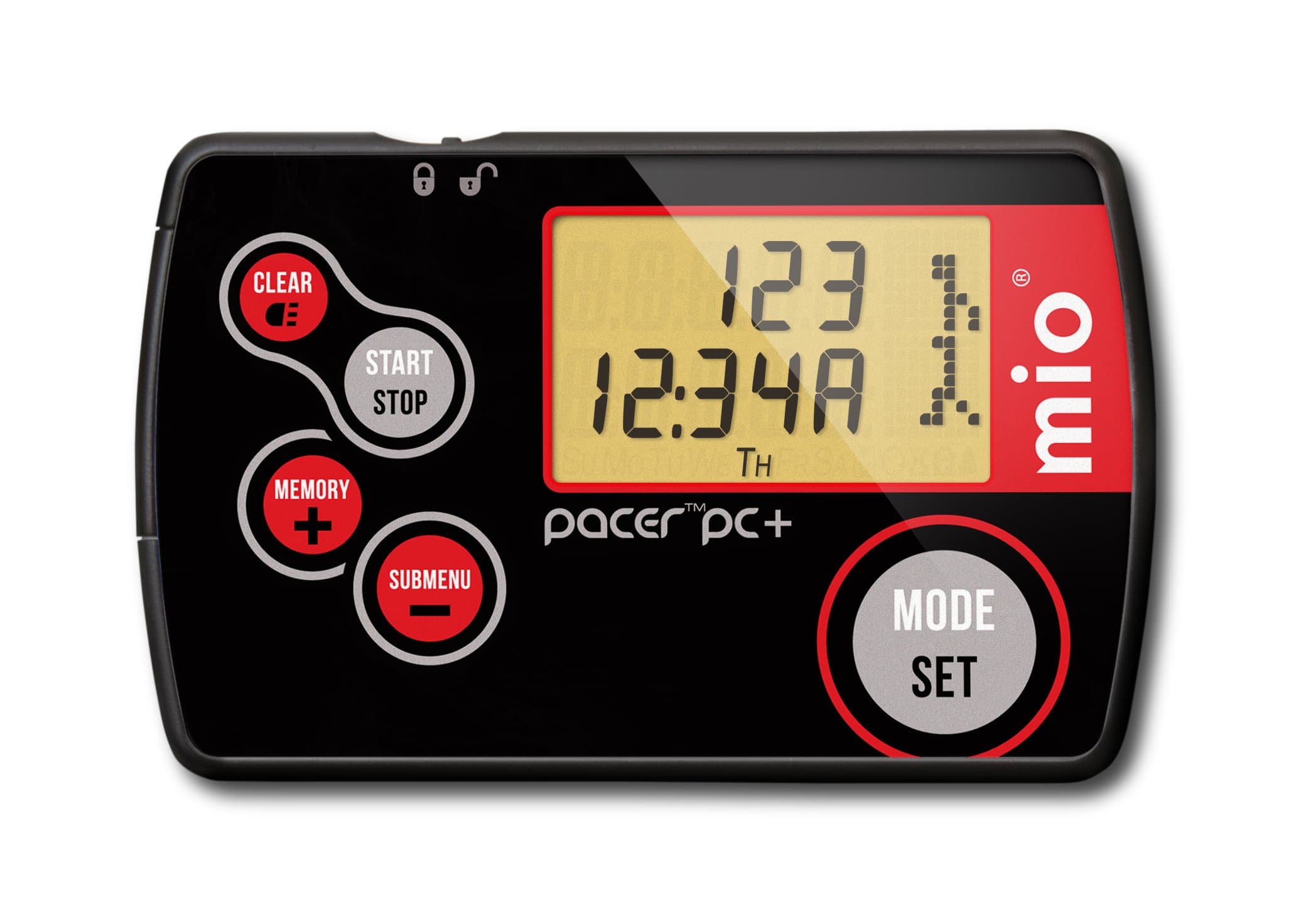 Mio Pacer PC Ultra Slim Pedometer Watch