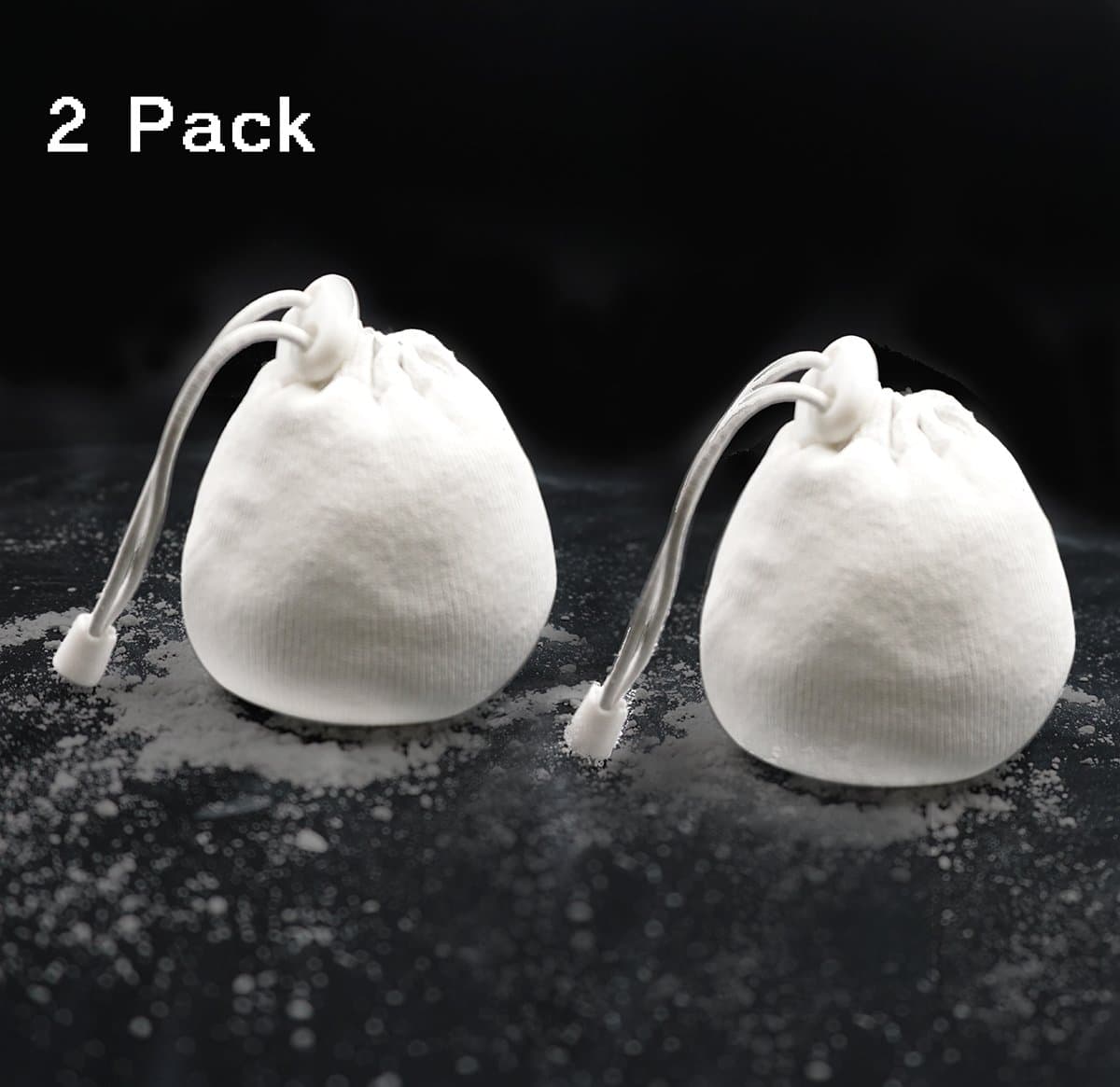 2 Pack of Refillable Chalk Ball, Rock Climbing Chalk Ball, Gym Chalk Ball, Non-Slip Chalk Non-Slip Powder for Weightlifting, Badminton, Rock Climbing, Pole Dancing