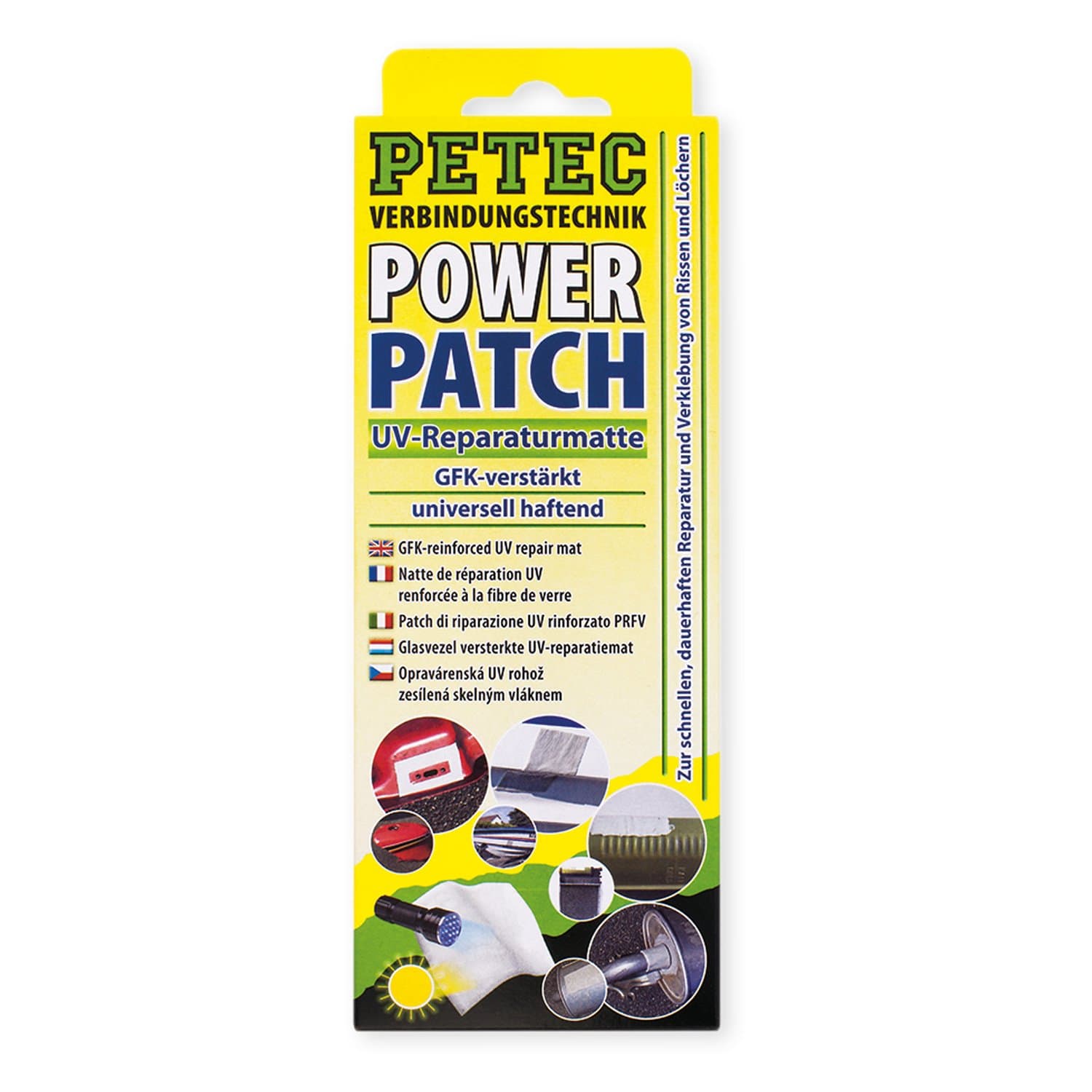Petec 85150 Power Patch, 75 MM x 150 MM