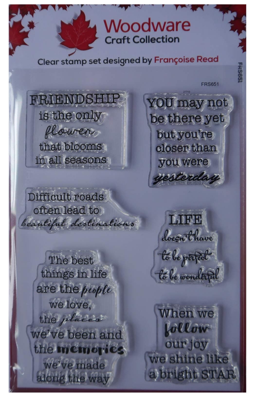 Woodware FRS651 Francoise Collection Clear Magic-Soothing Reflections, Plastic