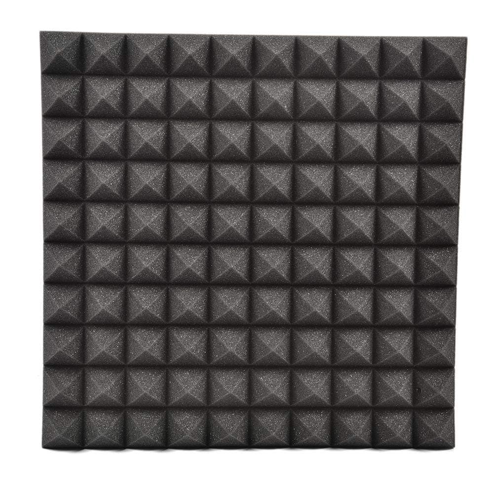 Coseyil Foam Acoustic Panel, Acoustic Panels Soundproofing Foam Pyramidal Acoustic Panels DIY Mural Wall Stickers Noise Reduction Heat Insulation 50 * 50CM