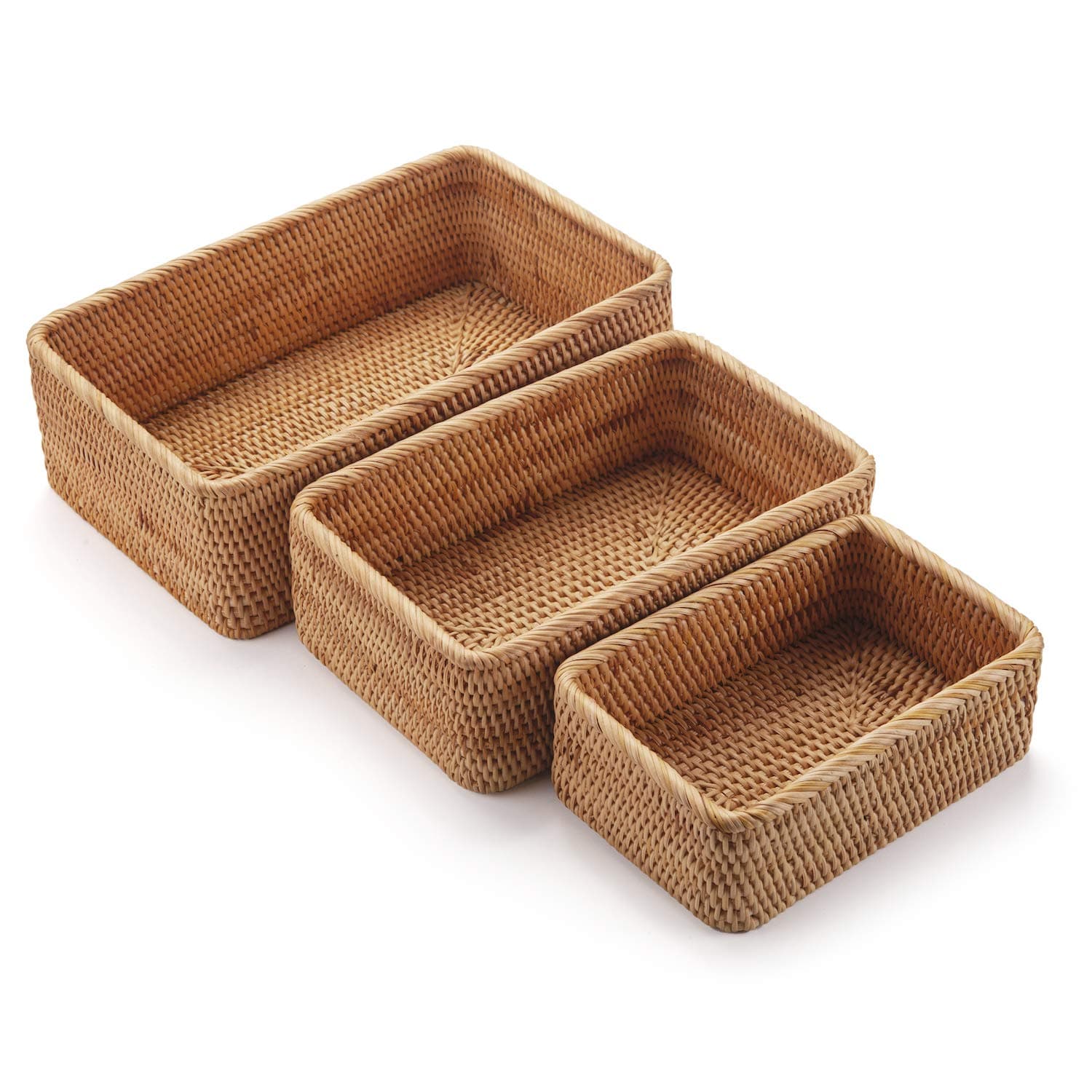 Rattan Fruit Storage Baskets