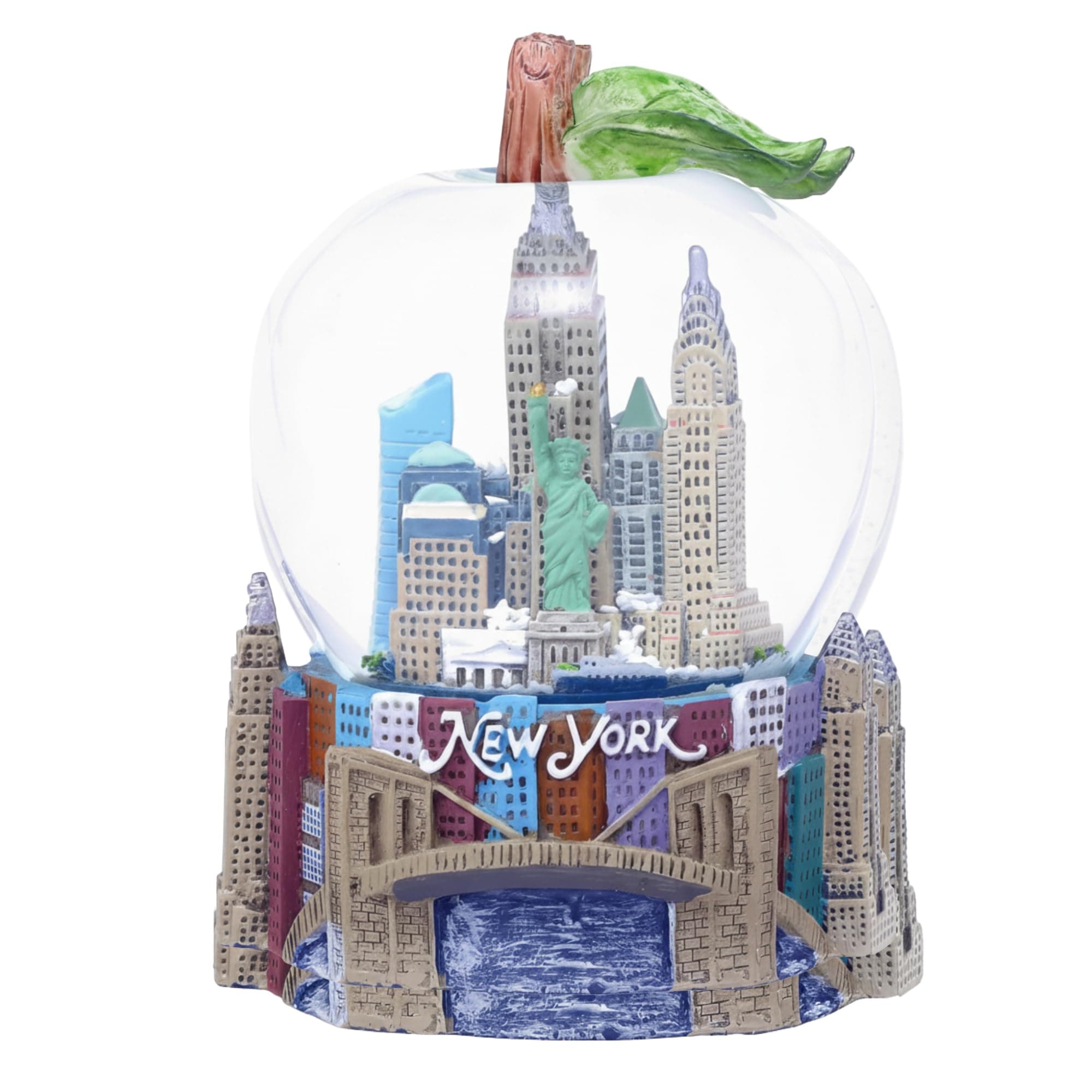 New York City Classic Apple Snow Globe 65mm