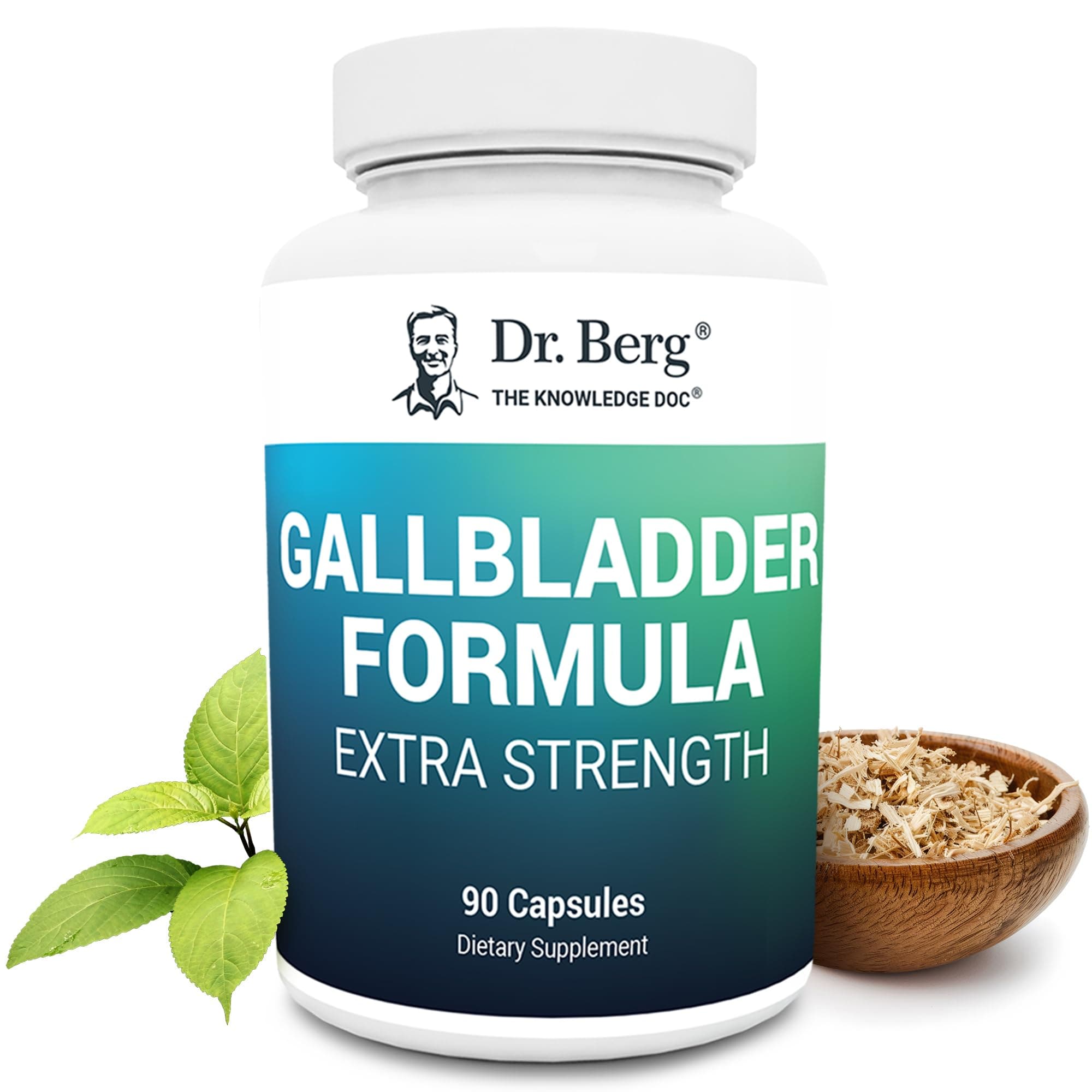 Dr. Berg’s Nutritionals Gallbladder Formula Contains Purified Bile Salts- 90 Capsules
