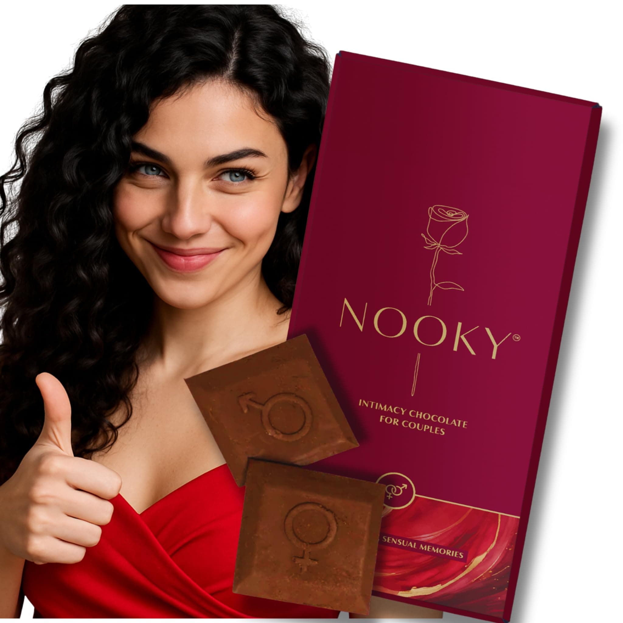 Nooky Dark Chocolate Bars - Uplifting Mood, Vegetarian & Gluten-Free Delight (Pack of 12), 375 gram