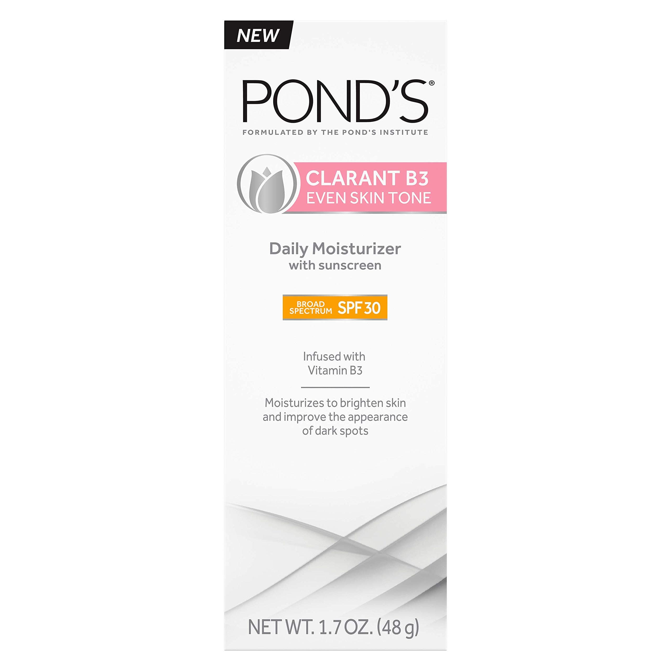 Pond's Face Moisturizer Clarant B3 SPF30 1.7 oz