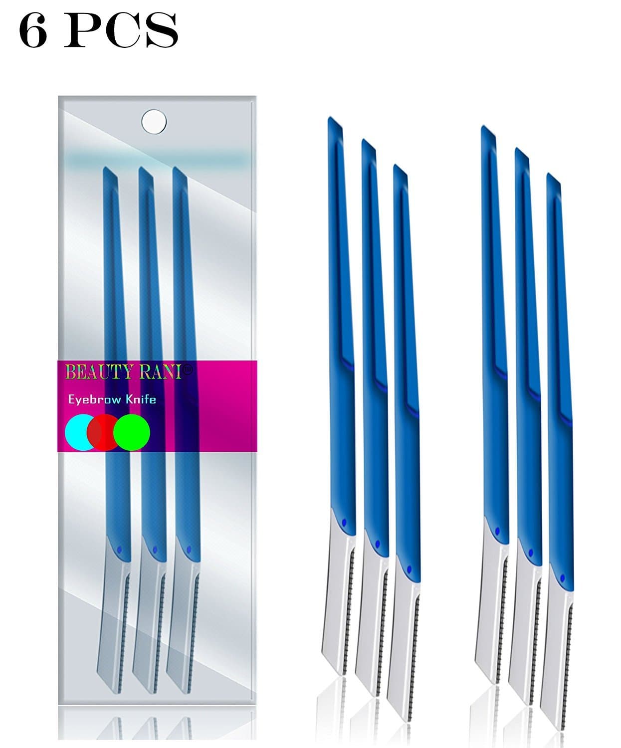 Eyebrow Razor Shaper Eyebrow Trimmer (Pack of 6)