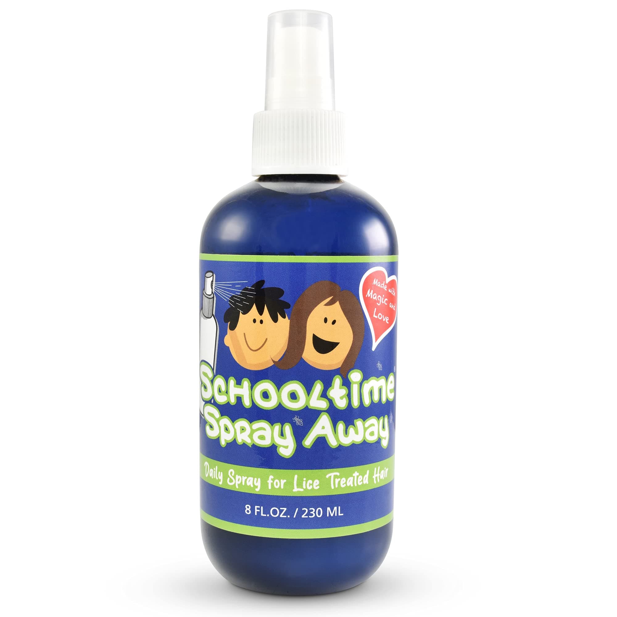 Schooltime After Treatment Lice Spray, Detangler & Maintenance For Kids