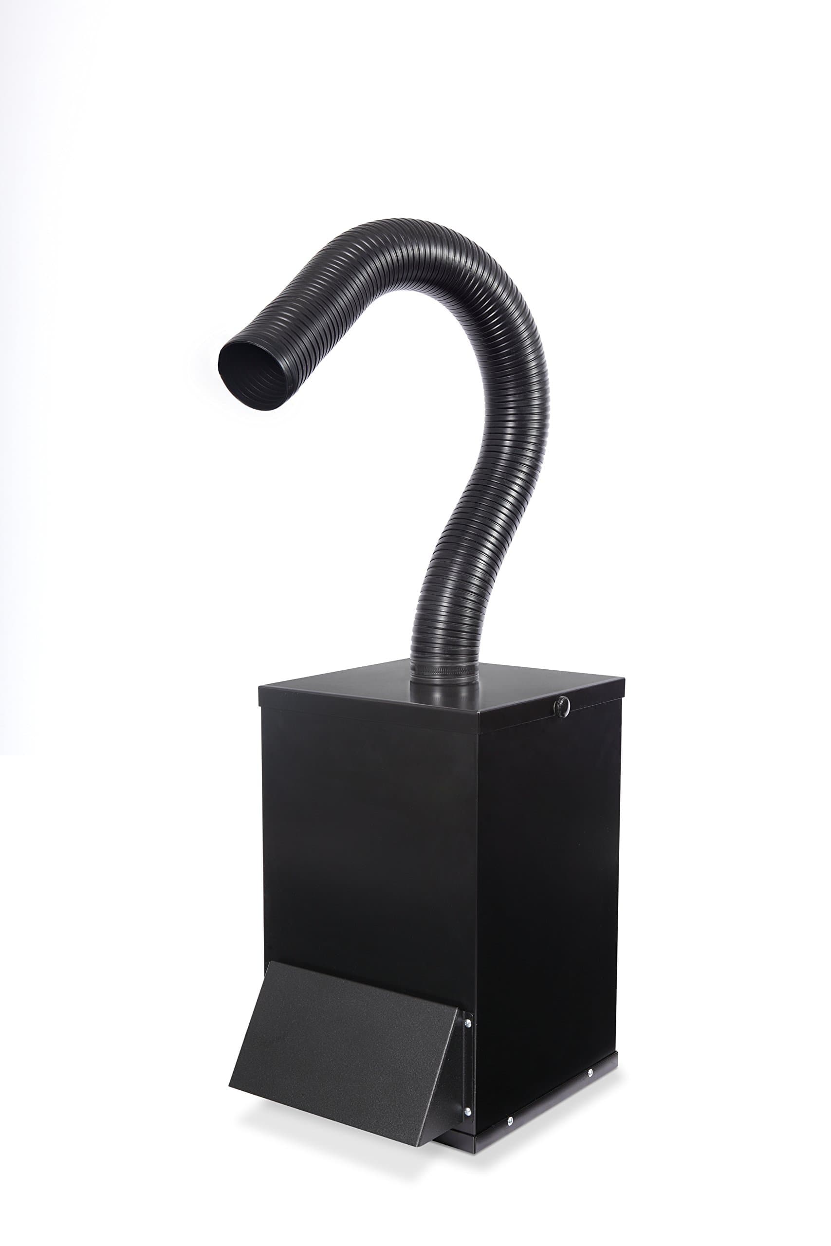 Salon Pure Air II Portable Air Purifier for Nail Salons , Three-Stage Source Capture System for Heavy Gel-Nail dust, Black