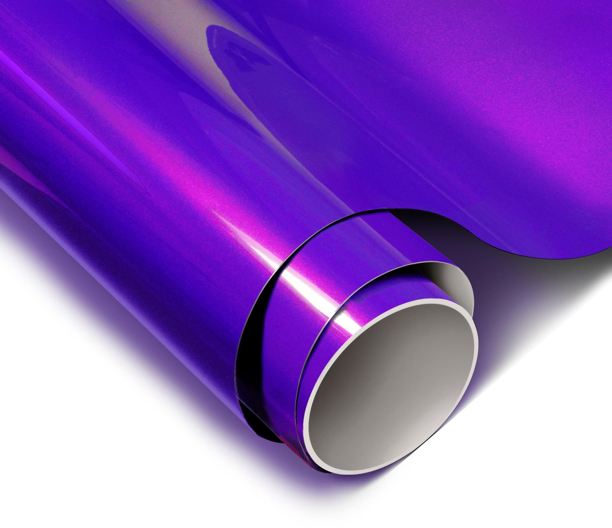 ColorFusion PPF by VViViD, Gloss Flip Purple Blast Dry Apply PPF Vinyl Car Wrap Roll 1.3ft x 5ft