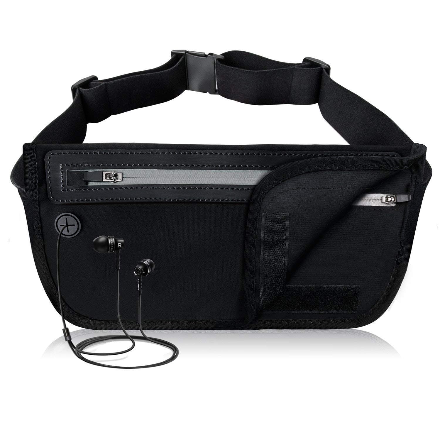 GEEKERBUY Running Belt Bumbag Gym Waist Bag Fanny Pack Bumbags for Men and Women
