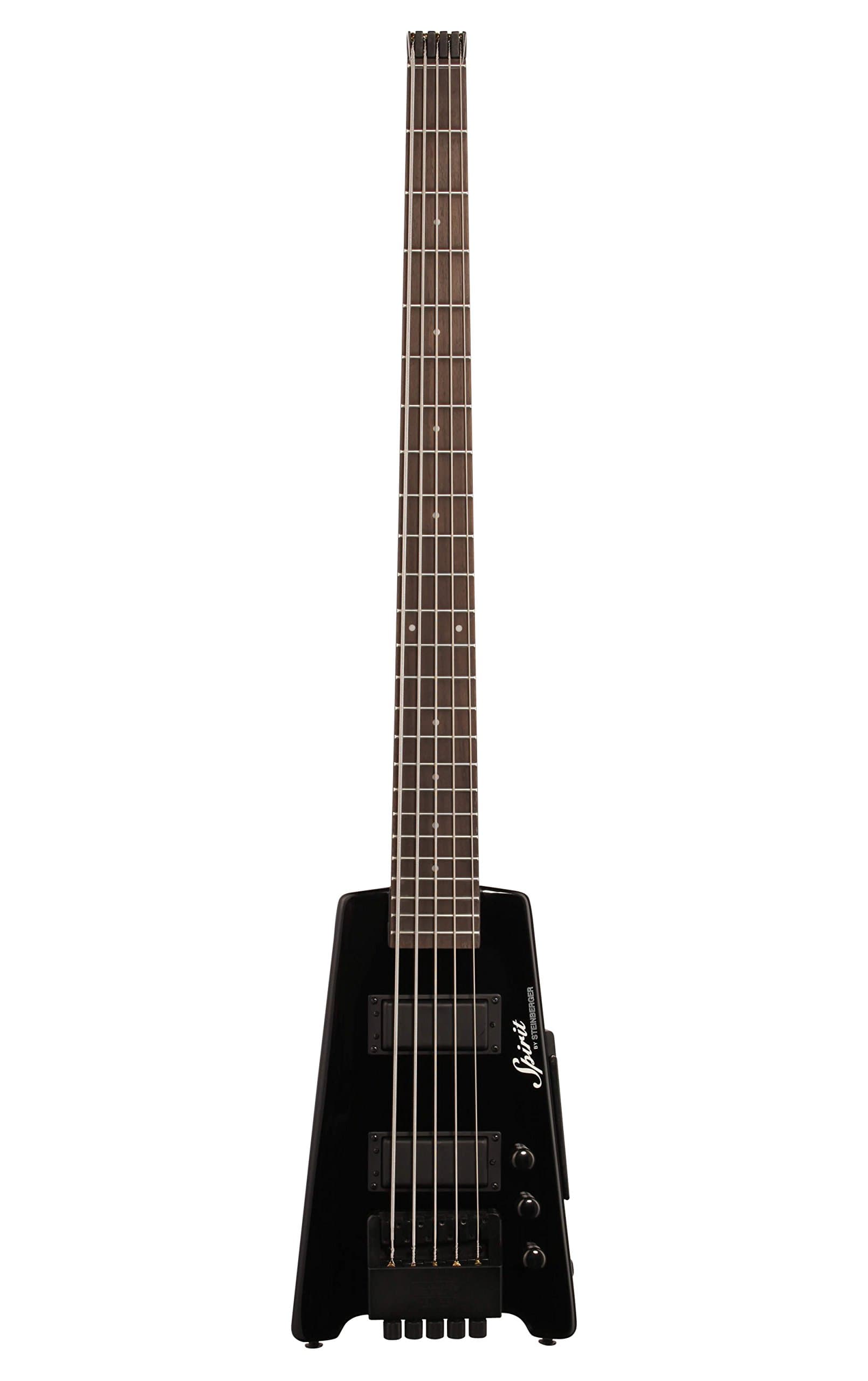 Steinberger Spirit XT-25 Standard (Black) - 5-String Electric Bass