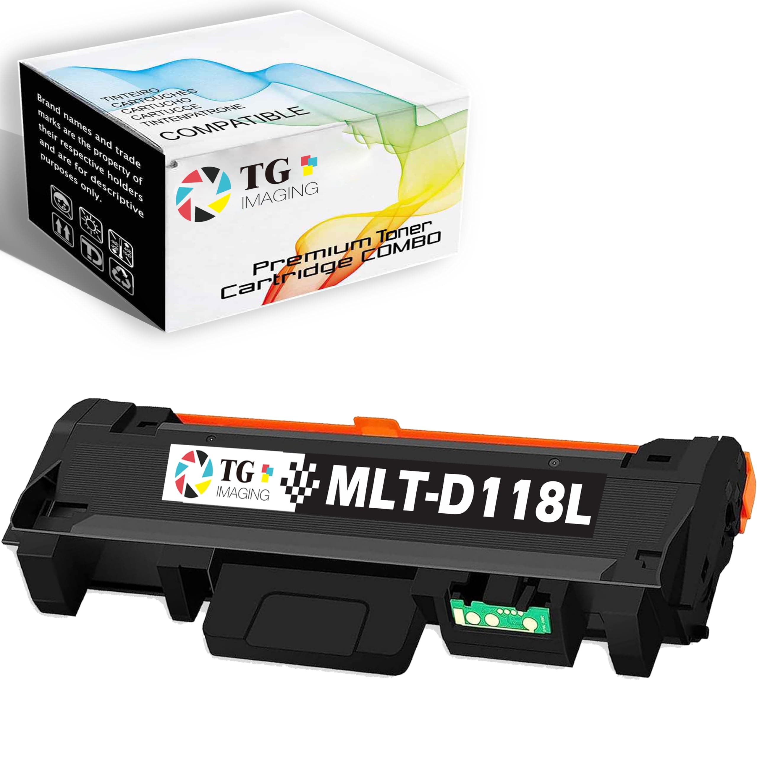 TG Imaging Compatible 118L Toner Cartridge Replacement for Samsung MLT-D118L Toner MLTD118L MLT D118L for Xpress M3015DW and Xpress M3065FW Printers (4,000 Pages,1-Pack Black)