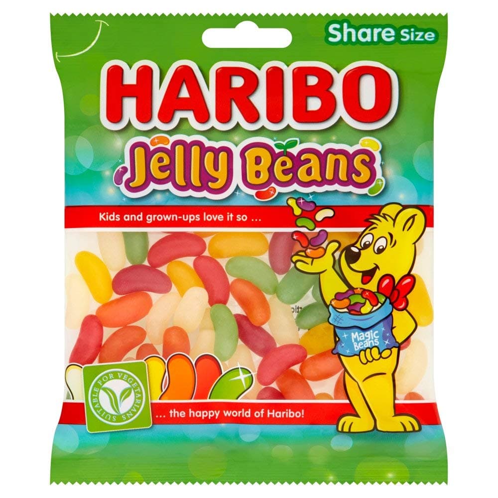 Jelly Beans Share Size Bag Pouch, 140 g