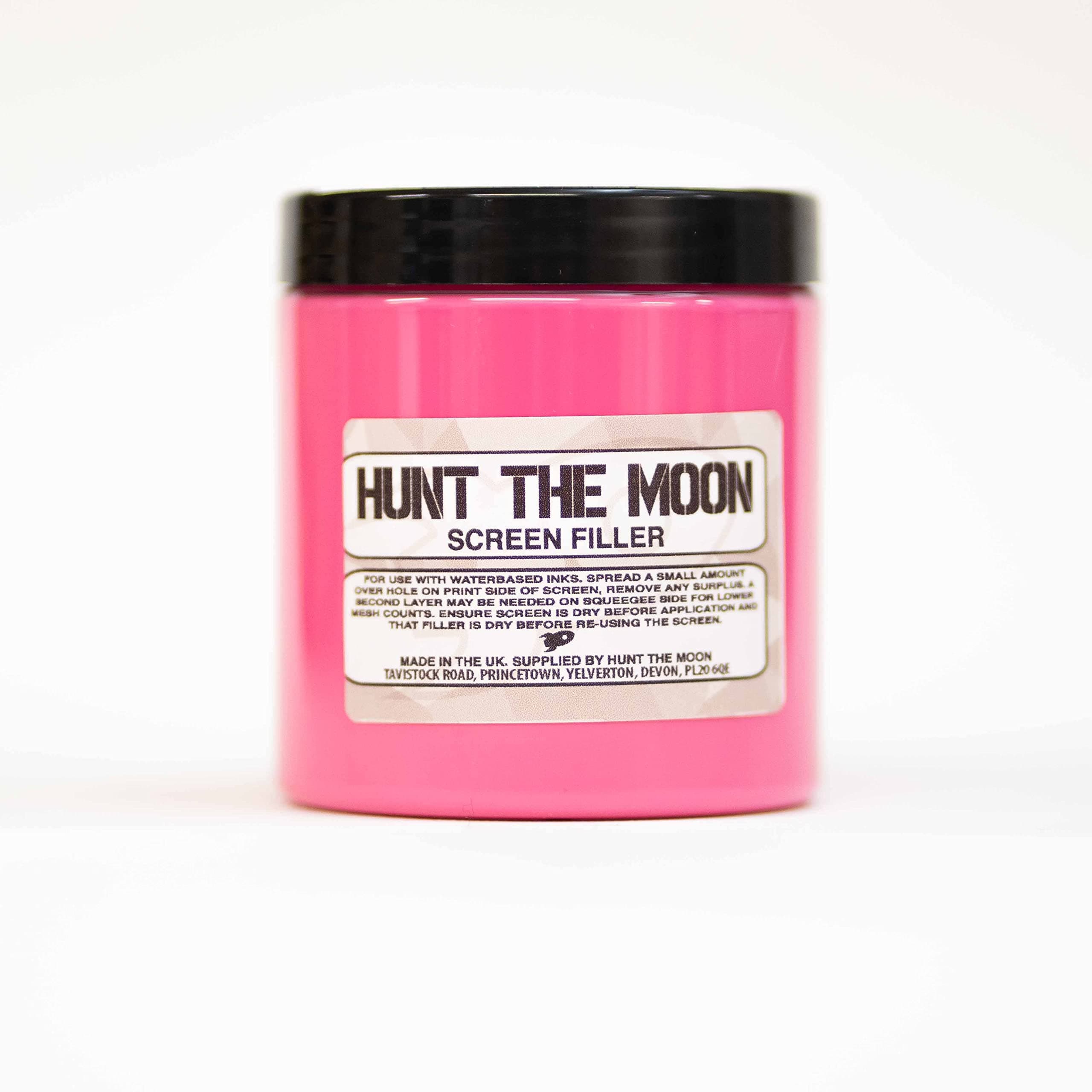 Hunt The Moon Printing Screen Filler Block Out, Pin Hole Fixer, 240ml