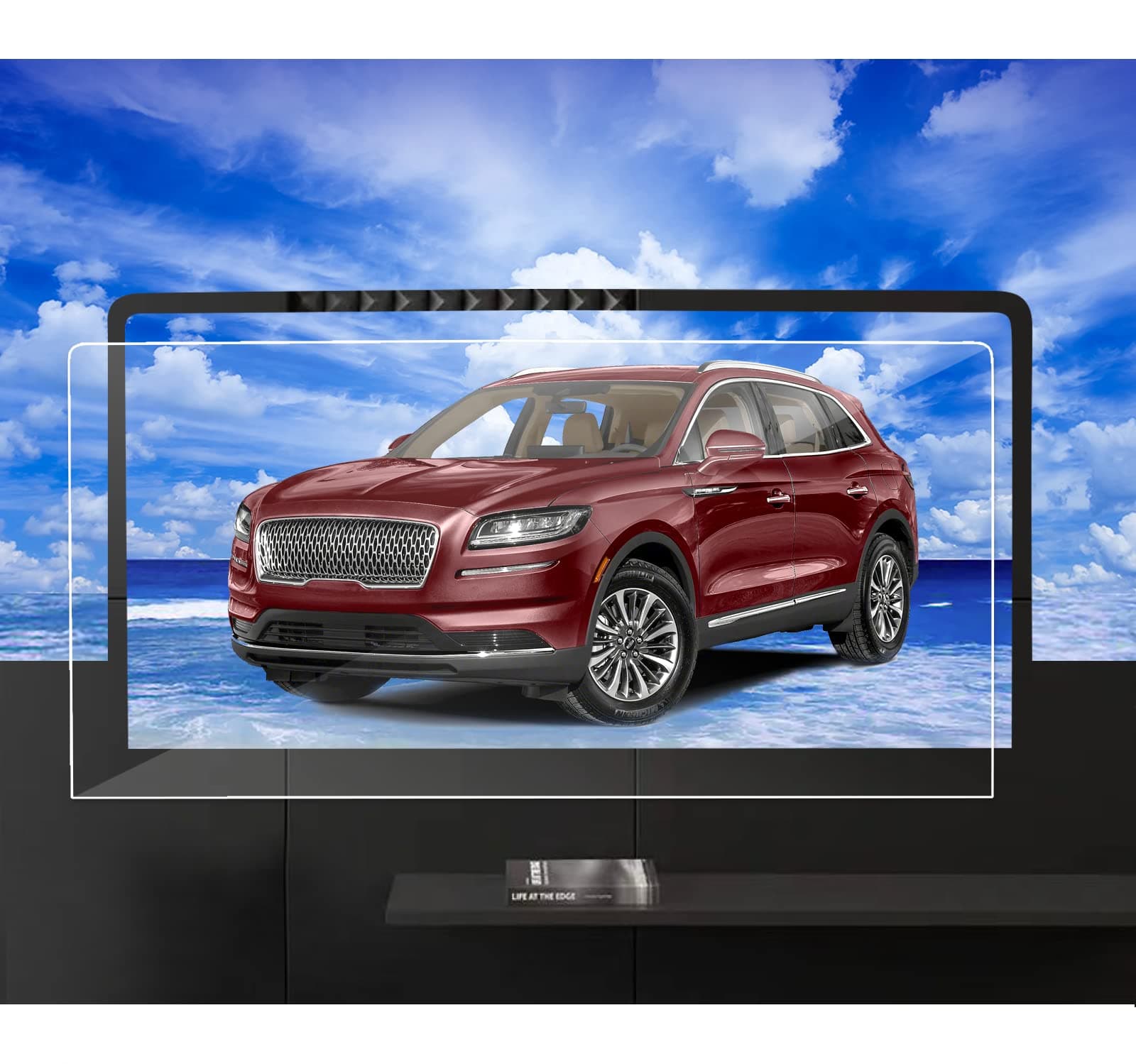 2023 Corsair Navigation Screen Protector For 2023 Lincoln Corsair hybrid 2022 2023 Navigator L 2021 2022 2023 Nautilus 13.2Inch Touch Screen Tempered Glass Protector Film Accessories 9H