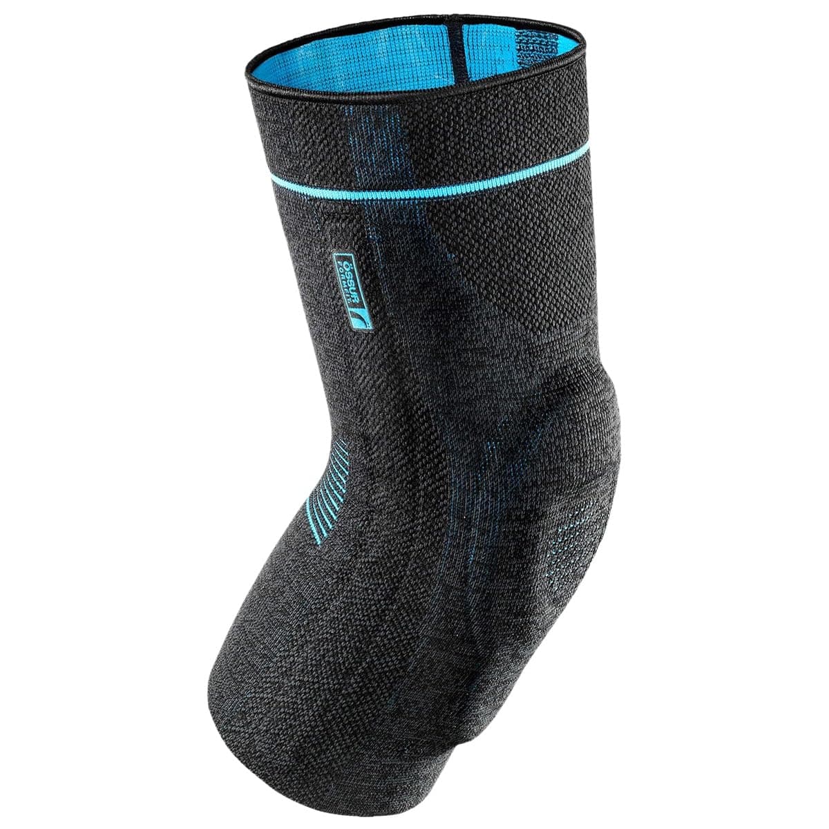 Ossur Formfit Pro Knee Sleeve - Patella Tendinitis, Knee Pain and Instabilities - Unique 3D MotionTech Knit Fabric for Added Comfort - (Black, Medium)