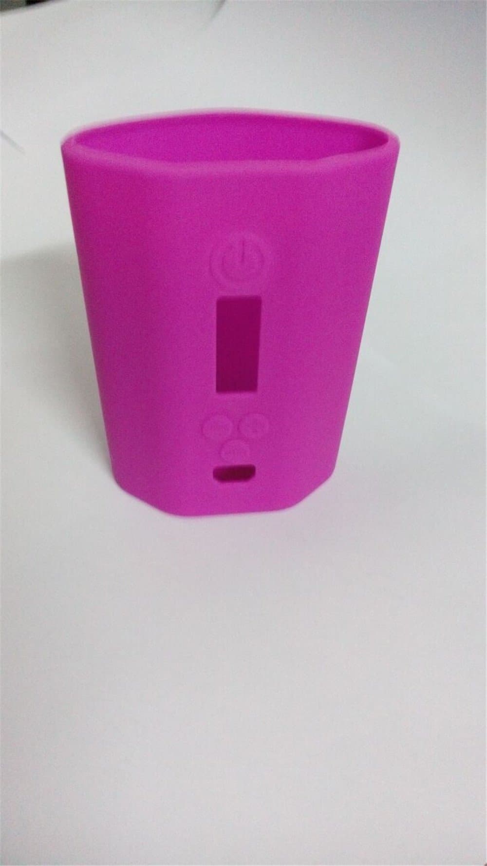 ISmoka Eleaf iStick 200W TC Protective Soft Silicone Gel Skin Sleeve Wrap Case Cover Fits iStick TC 200W Box Mod (Purple)