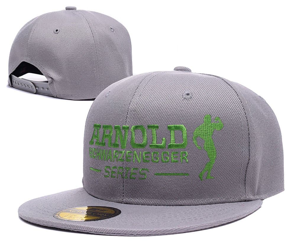 YUDUODUO Arnold Schwarzenegger Series Logo Adjustable Snapback Embroidery Hats Caps