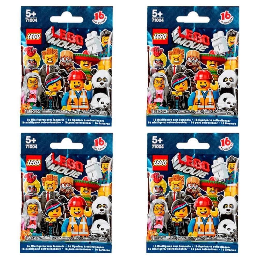 Minifigures - The Movie Series 71004 (Four Random Packs)