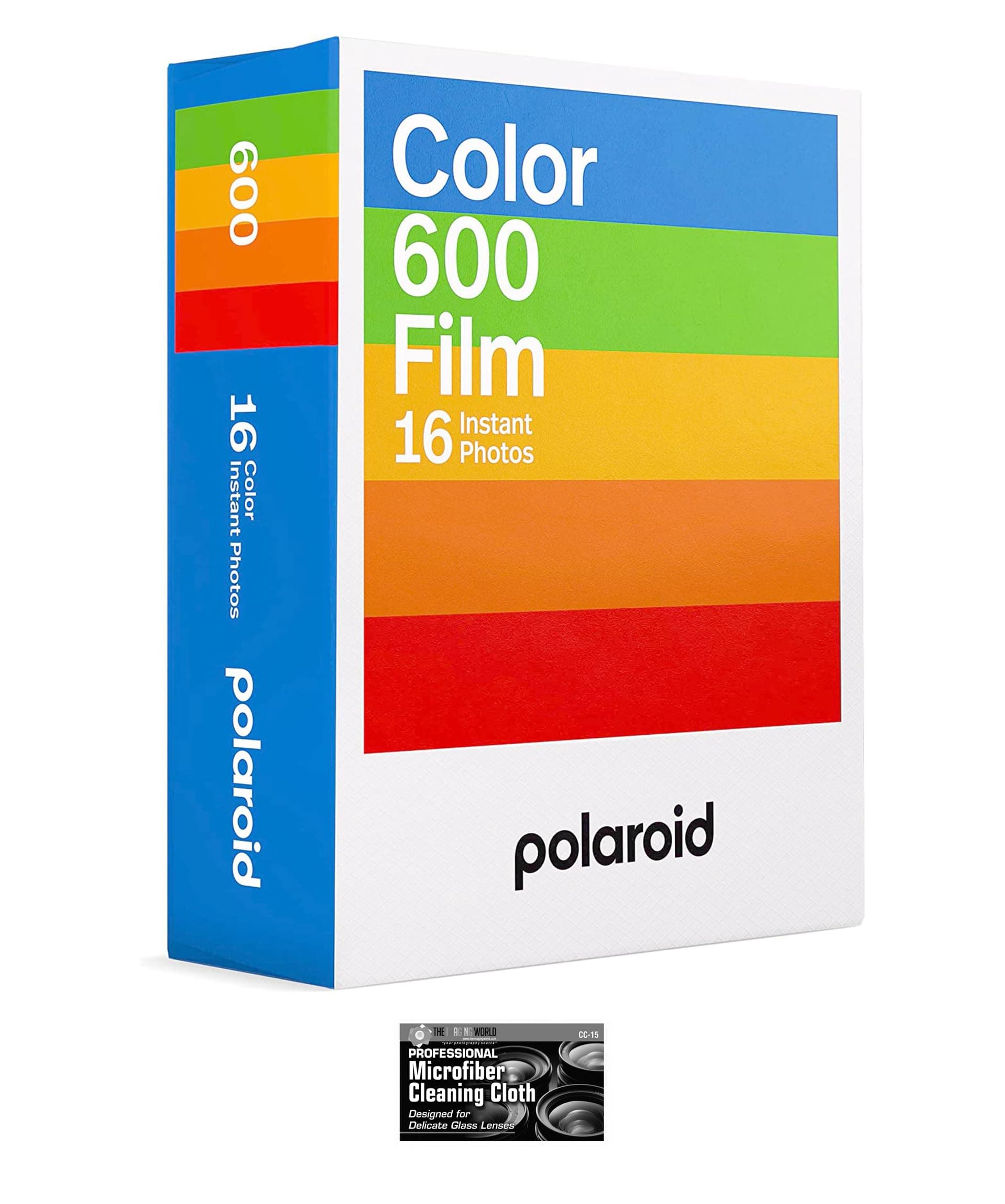 Impossible/Polaroid Instant Color Film for Polaroid 600 and Polaroid Originals OneStep Cameras - 2 Pack