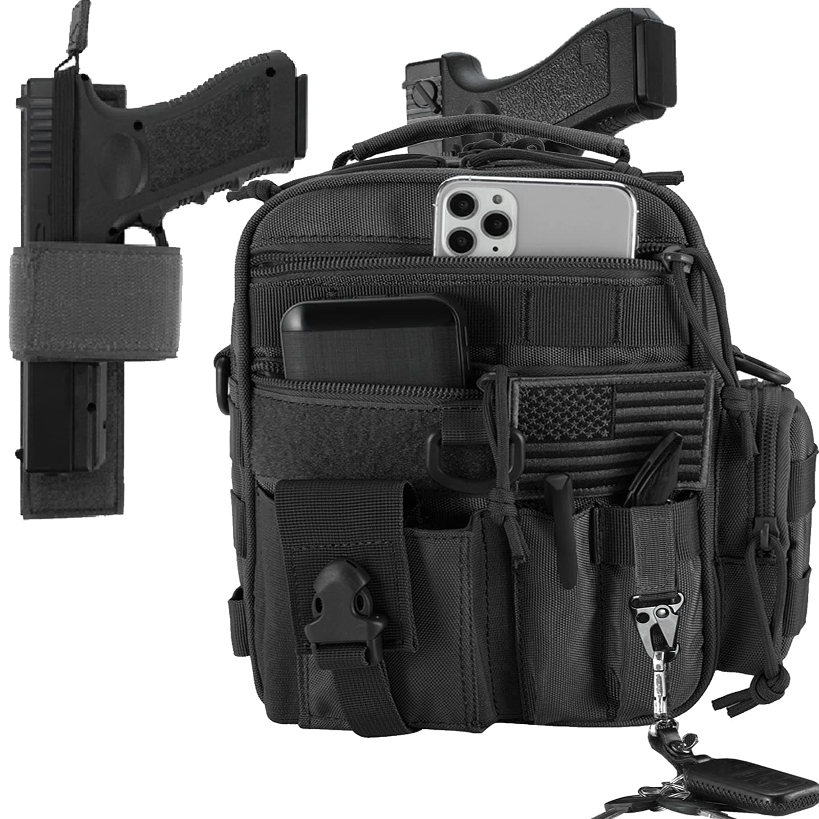 Shoulder Pistol Holster Sling Bag