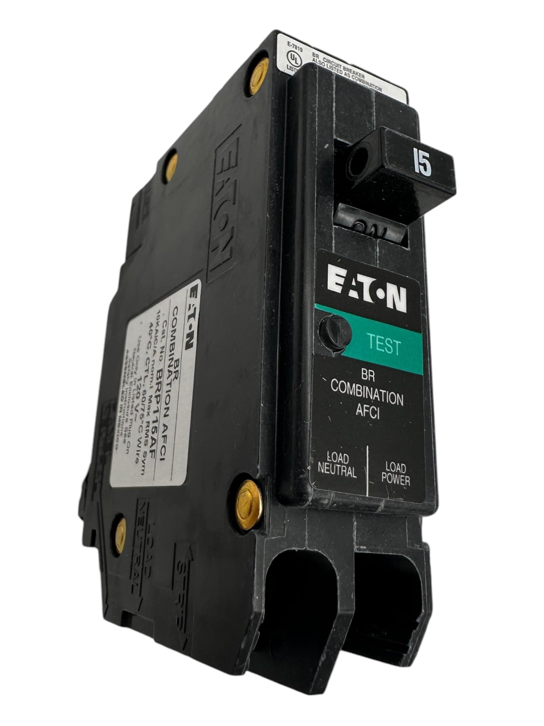 Eaton 15 amps Combination AFCI Single Pole Circuit Breaker