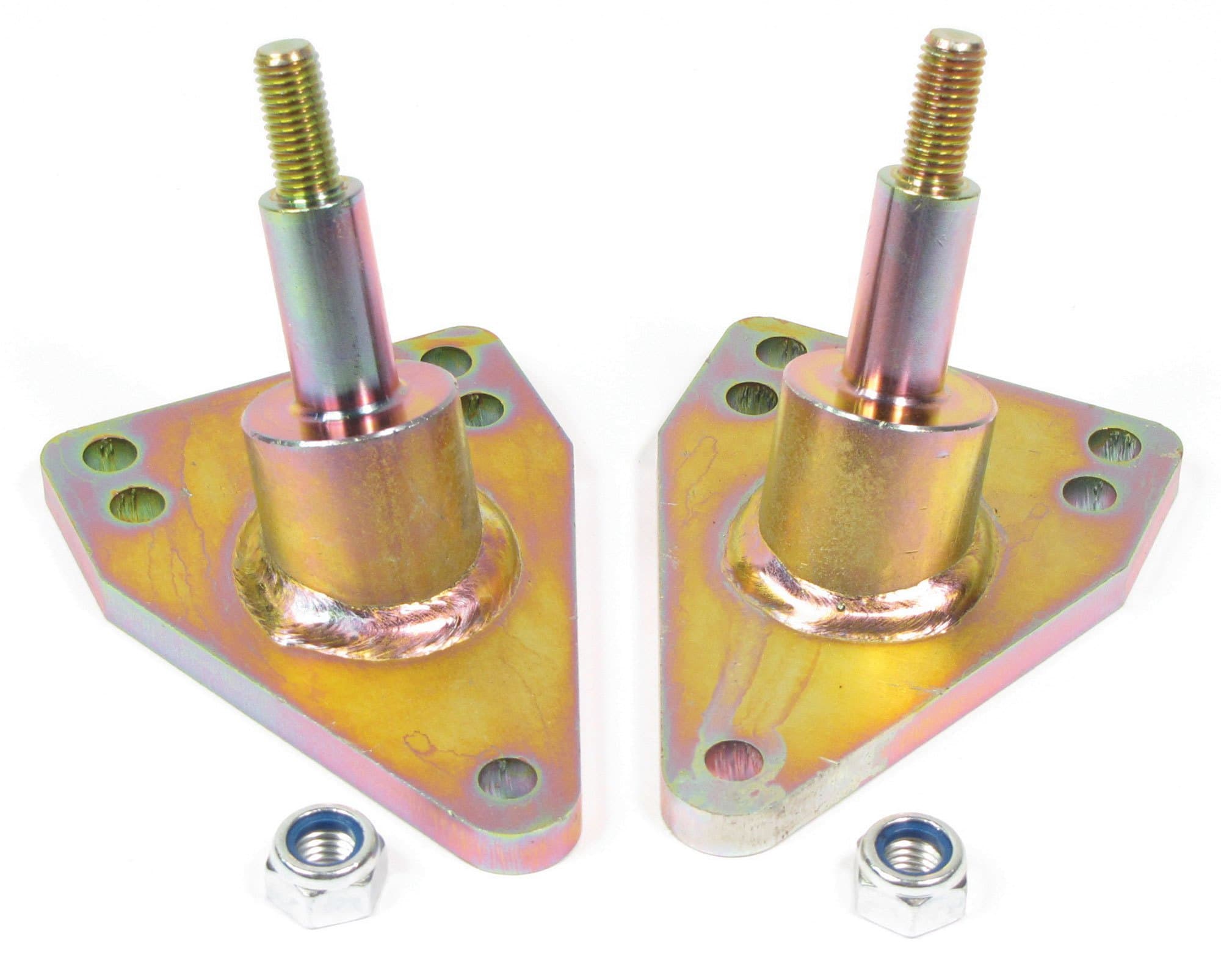 Terrafirma Set of 2 Lowered Rear Top Shock Mounts NRC7981 TF512 for Land Rover Defender 90, Discovery 1, and Range Rover Classic