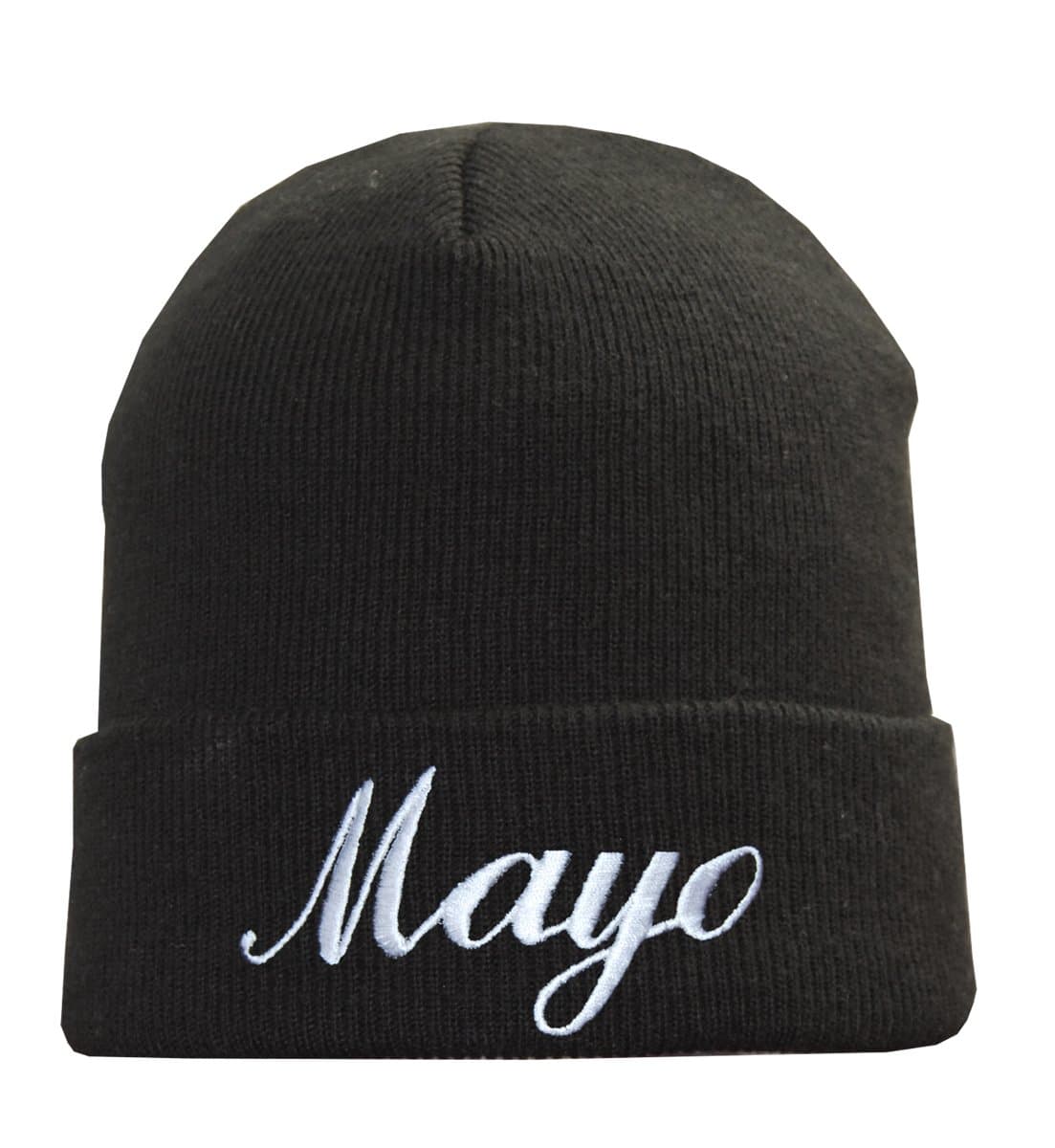 Mayo Beanie Worn by Will Ferrell in Get Hard with Kevin hart Black/White