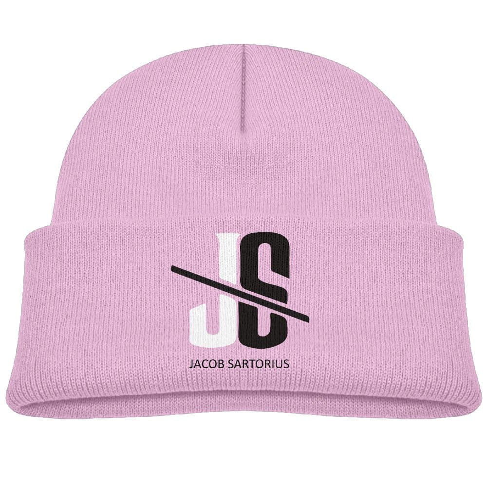 Runningway Kids Jacob Sartorius Logo Knit Warm Beanie Hat Skull Cap