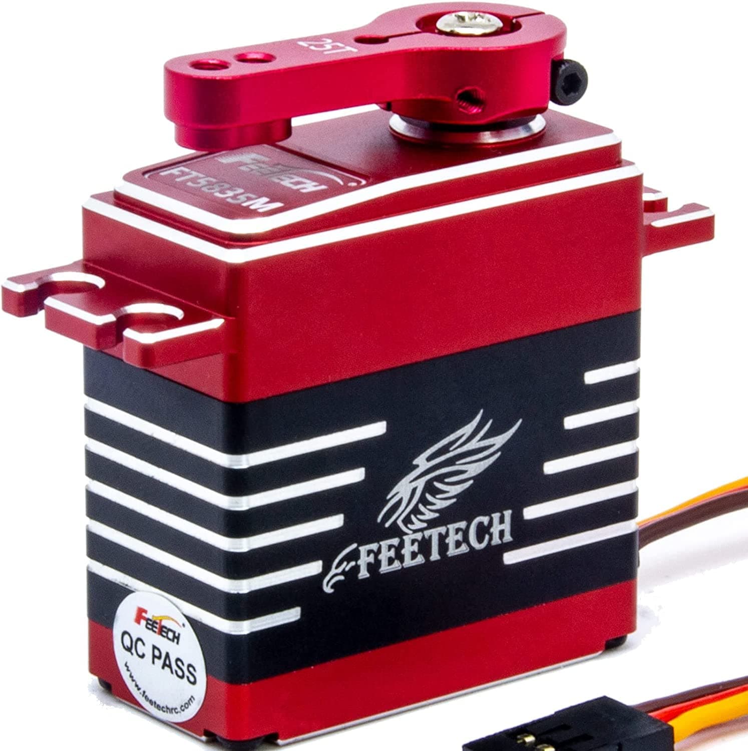 FEETECH Servo Motor 35KG 180 Degree Digital Servo Strong Core Motor Aluminum Motor Servos