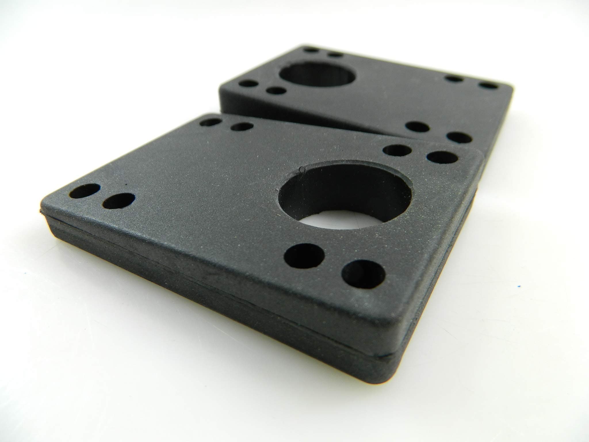 Owlsome Angled Wedge Rubber Riser Pads 5/16"-9/16" (8mm-14mm) (Black)