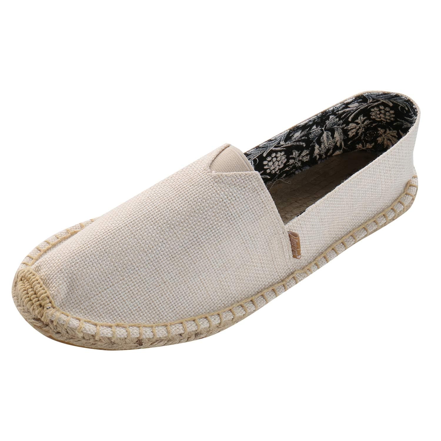 Alexis Leroy Men's Fashion Casual Canvas Slip on Flat Espadrilles