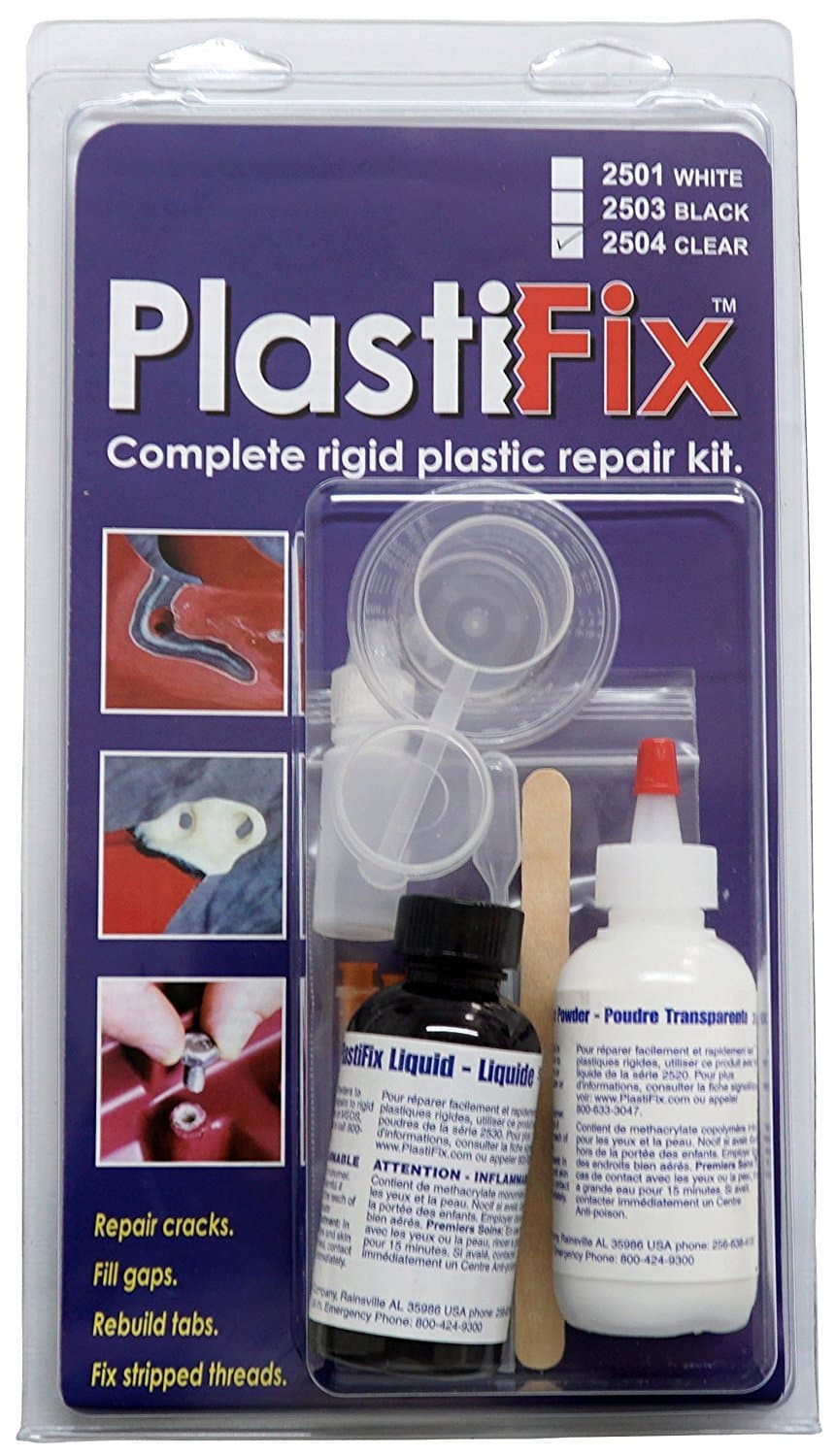 Clear PlastiFix Kit