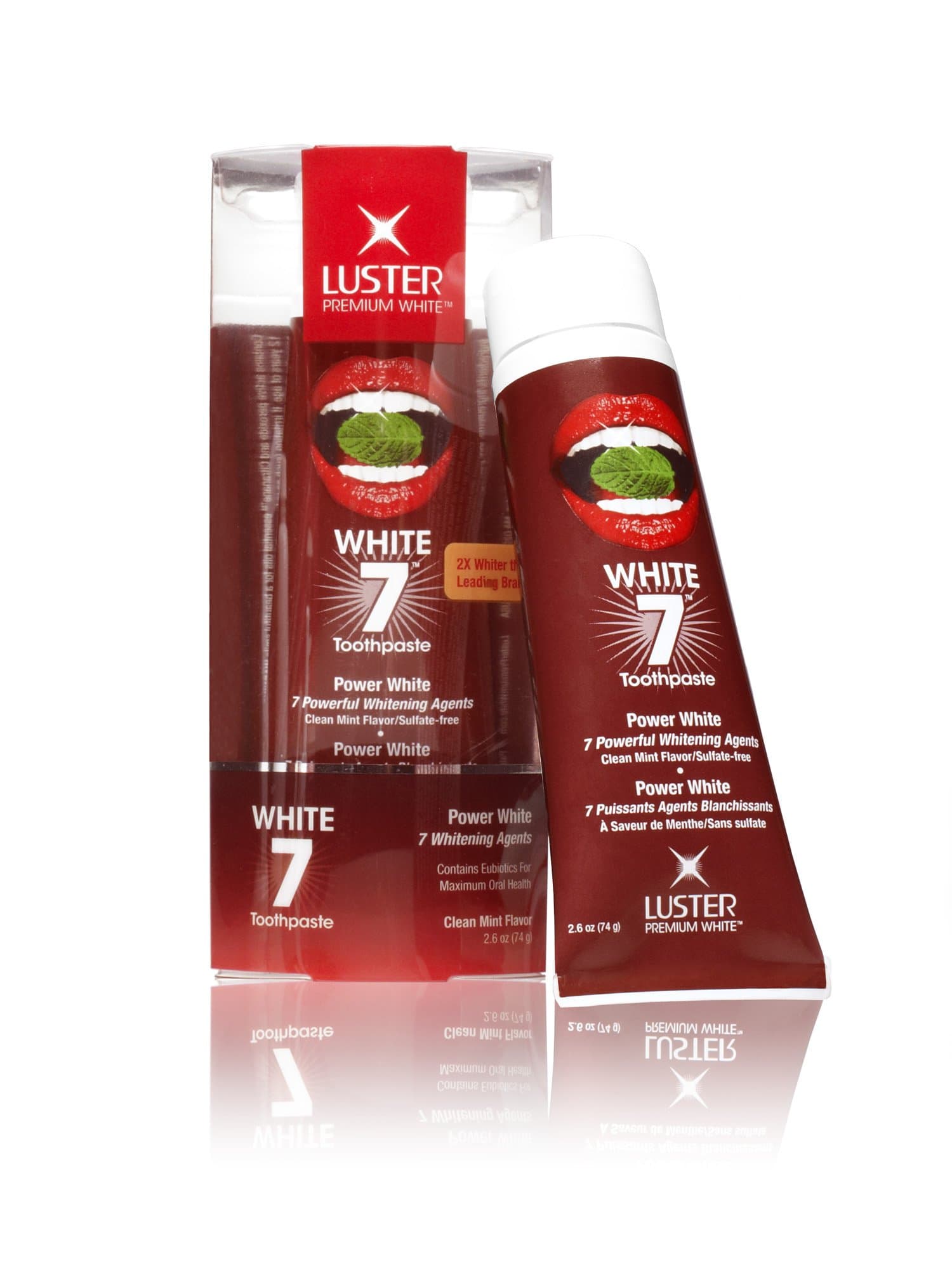 Luster White 7 Toothpaste (2 Pack)