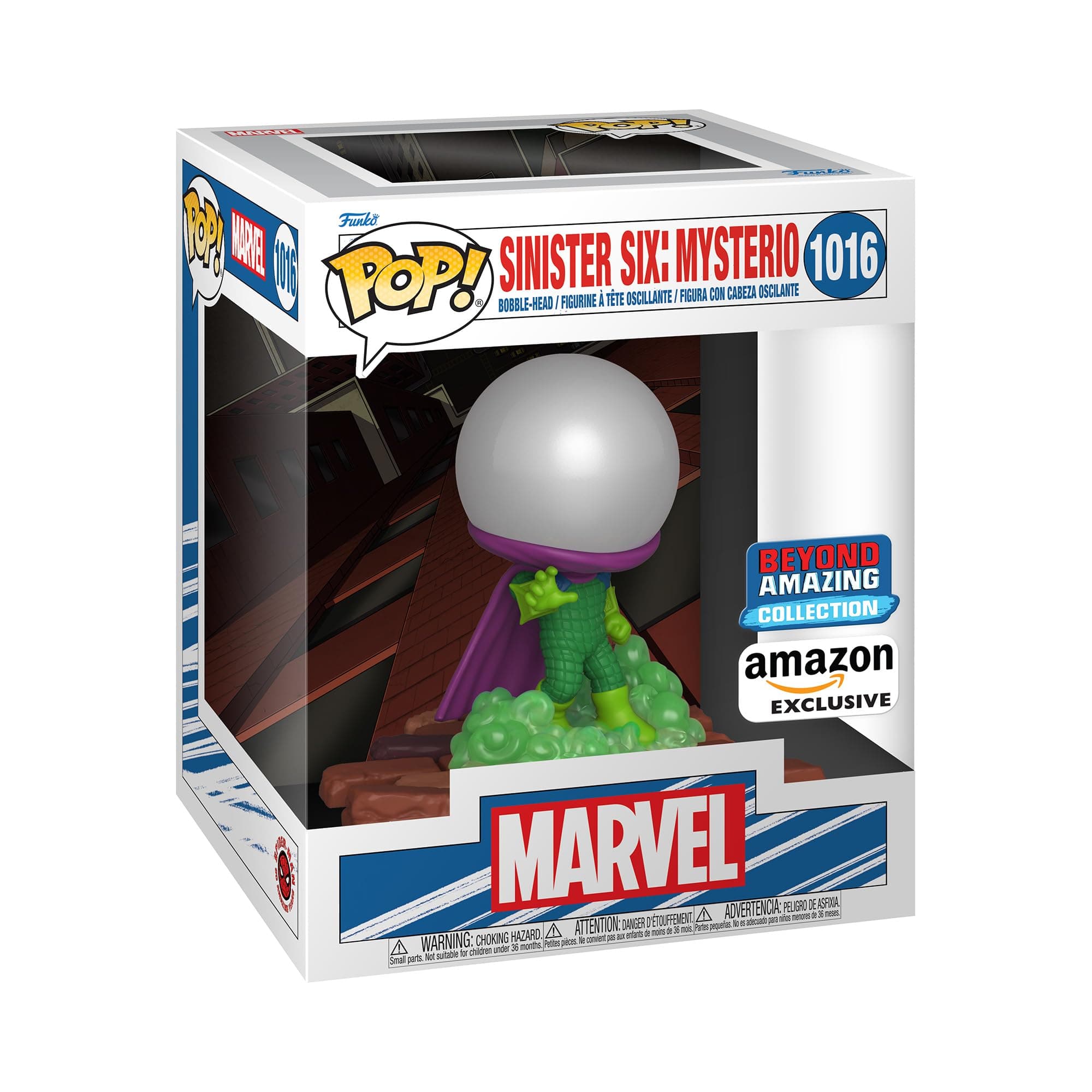 Funko Pop! Deluxe: Marvel Sinister 6- Mysterio - Marvel Comics - Amazon Exclusive - Vinyl Collectible Figure - Gift Idea - Official Merchandise - Toy for Children and Adults