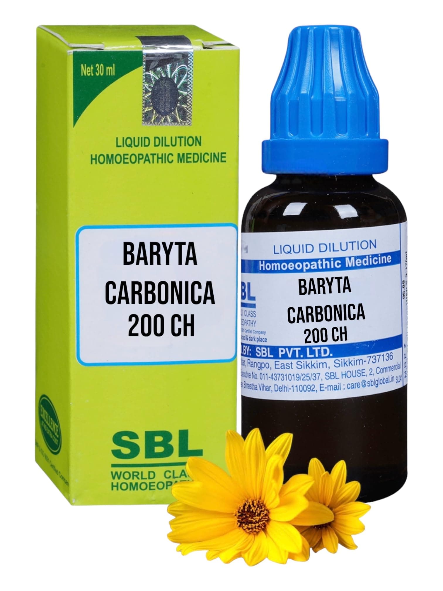 SBL Baryta Carbonica 200 ホメオパシー医学 - 1本セット