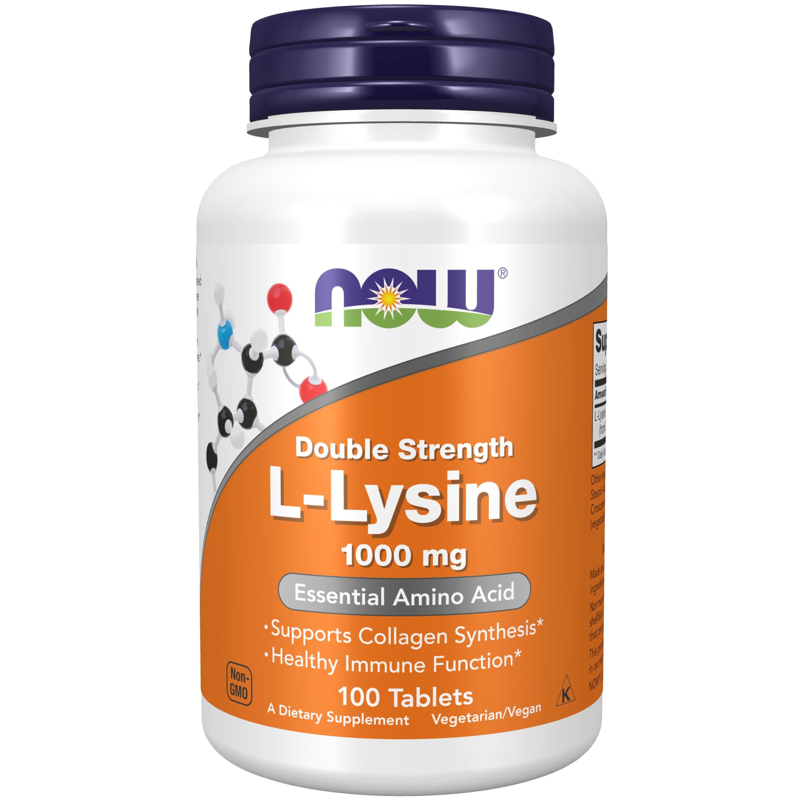 L-Lysine Tablets 1000Mg - 100 Tablets