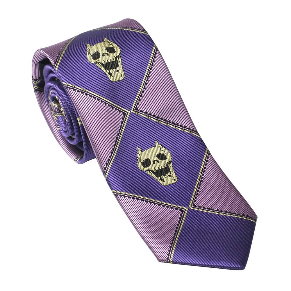 OliooJojo's bizarre adventure Kira yoshikage tie color 4 (purple)
