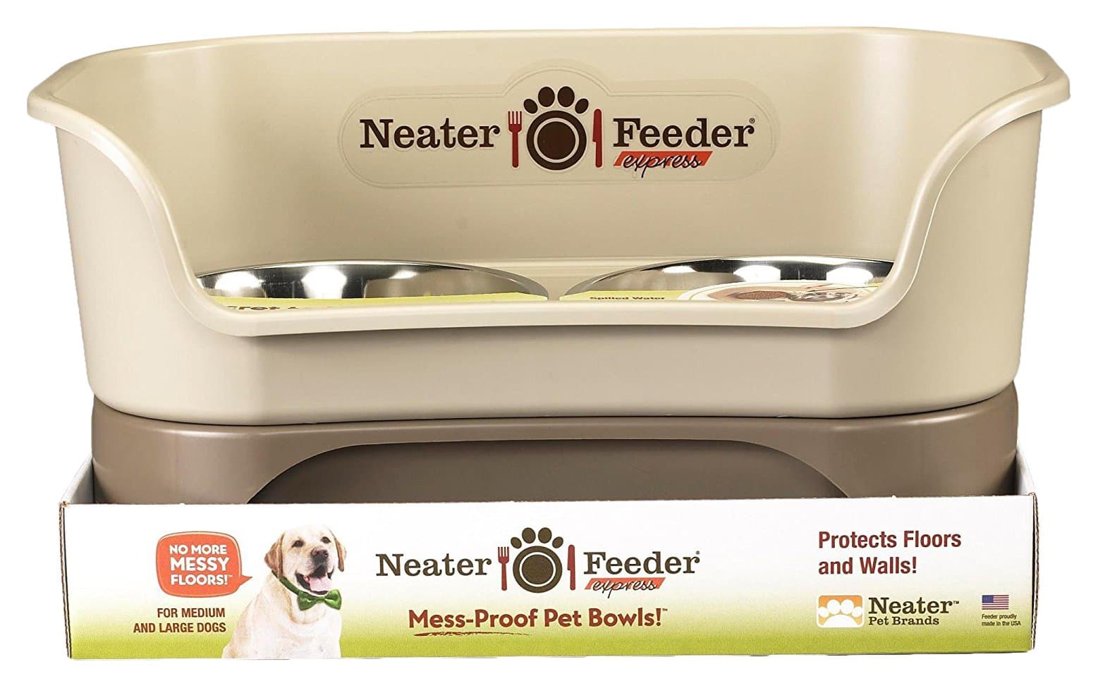 Neater Pet BrandsEarscrubbers KW35341 7 Cup Feeder Express Elevated Diner