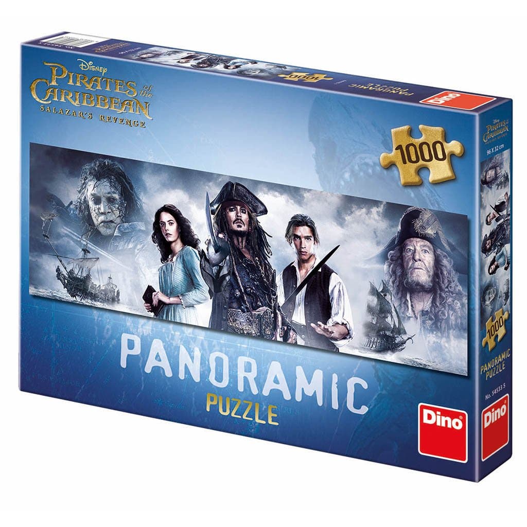 Dino Toys 545335 Pirates of the Caribbean Motif Wide Panoramic Jigsaws Puzzle