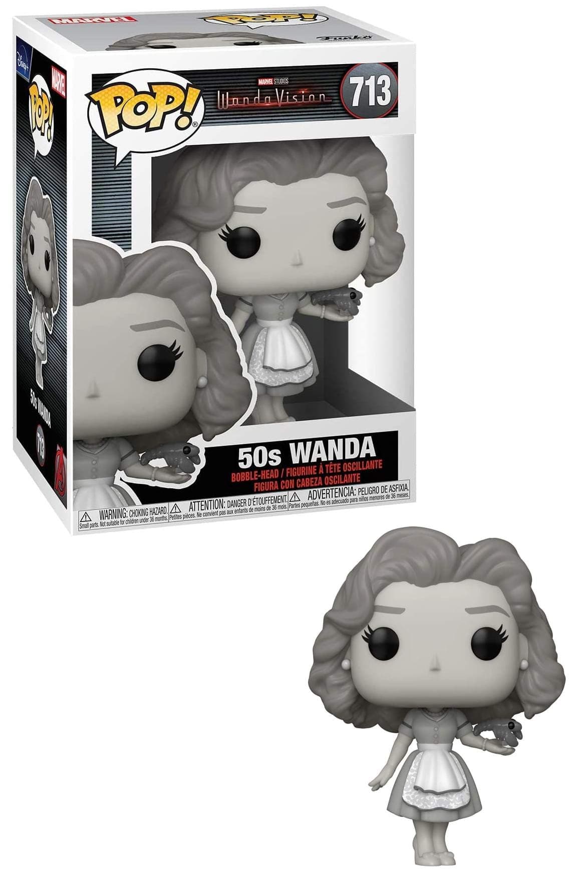 Funko Pop! Marvel: WandaVision - 50's Wanda Vinyl Figure